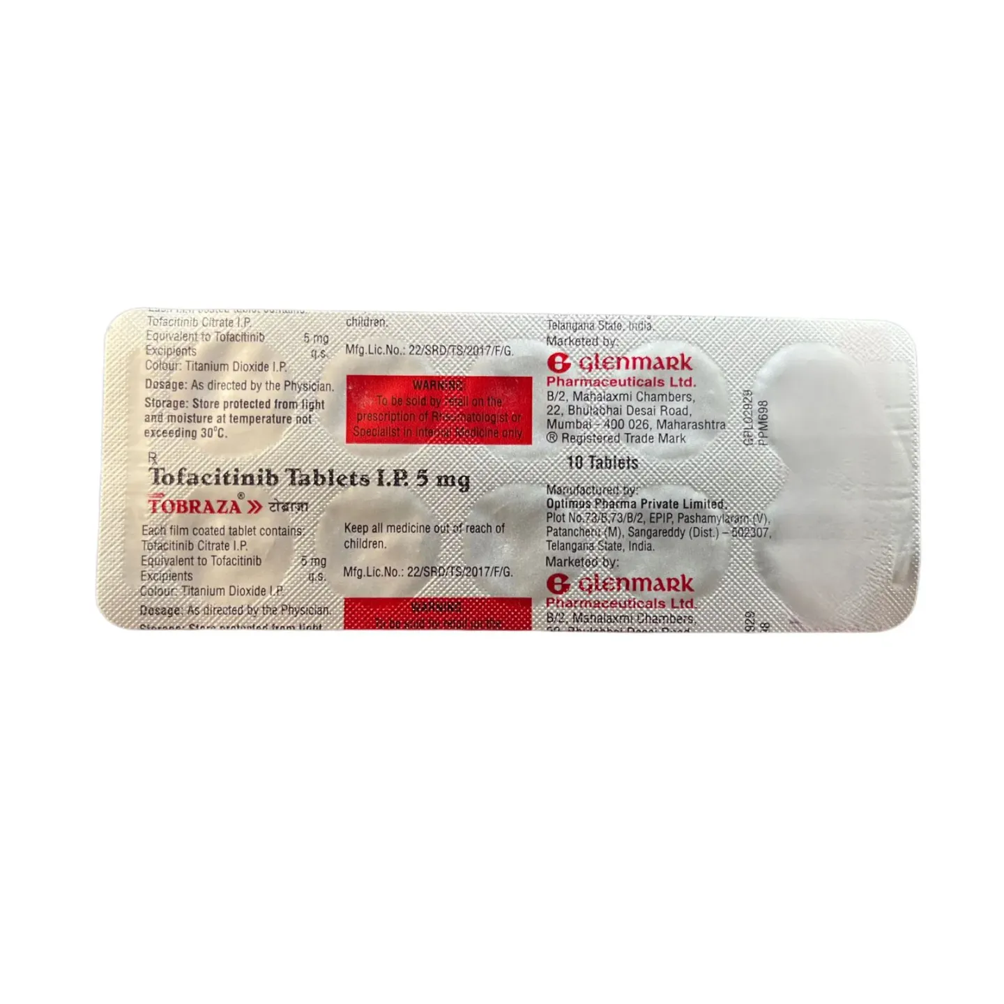 Tobraza 5 Tablet product image