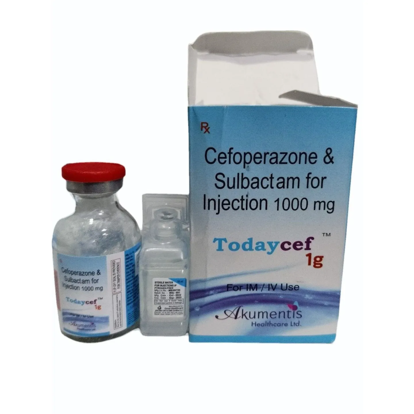 Todaycef 1gm Injection product image