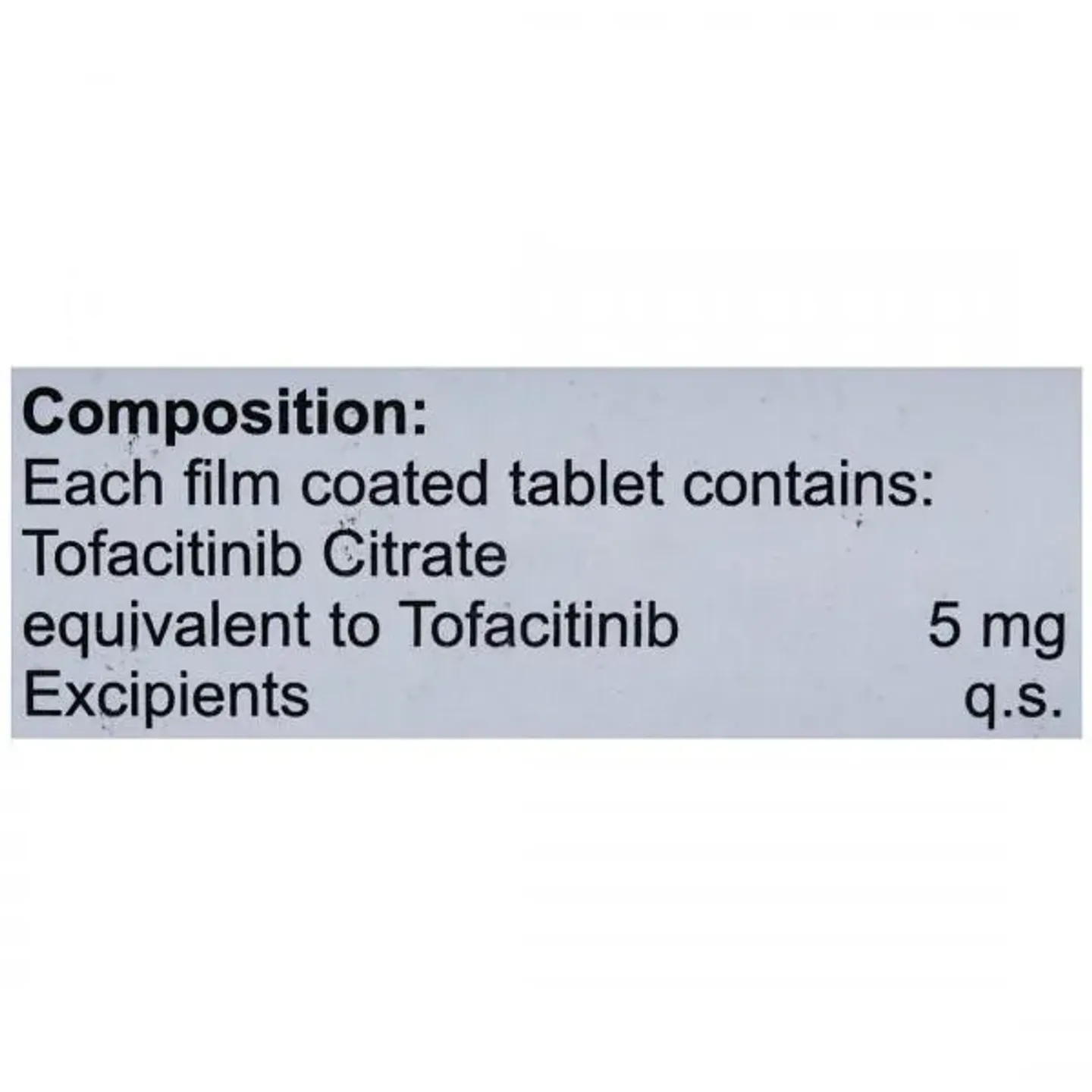 Tofanta 5 Tablet product image