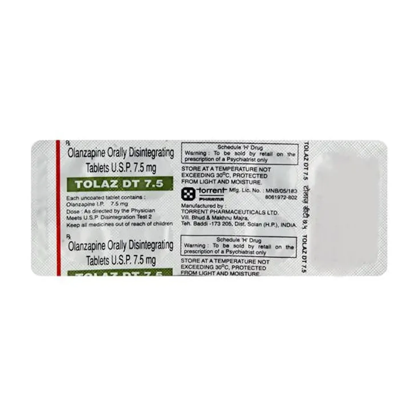 Tolaz Dt 7.5 Tablet product image