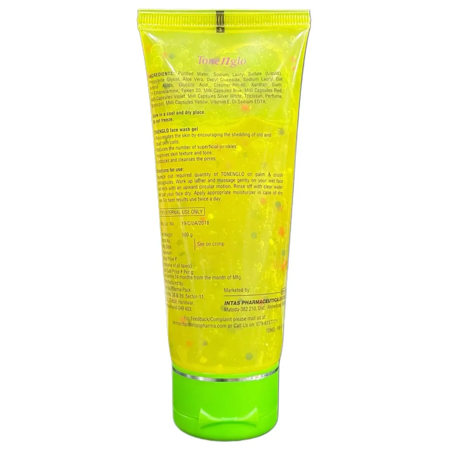 Tonenglo Face Wash product image