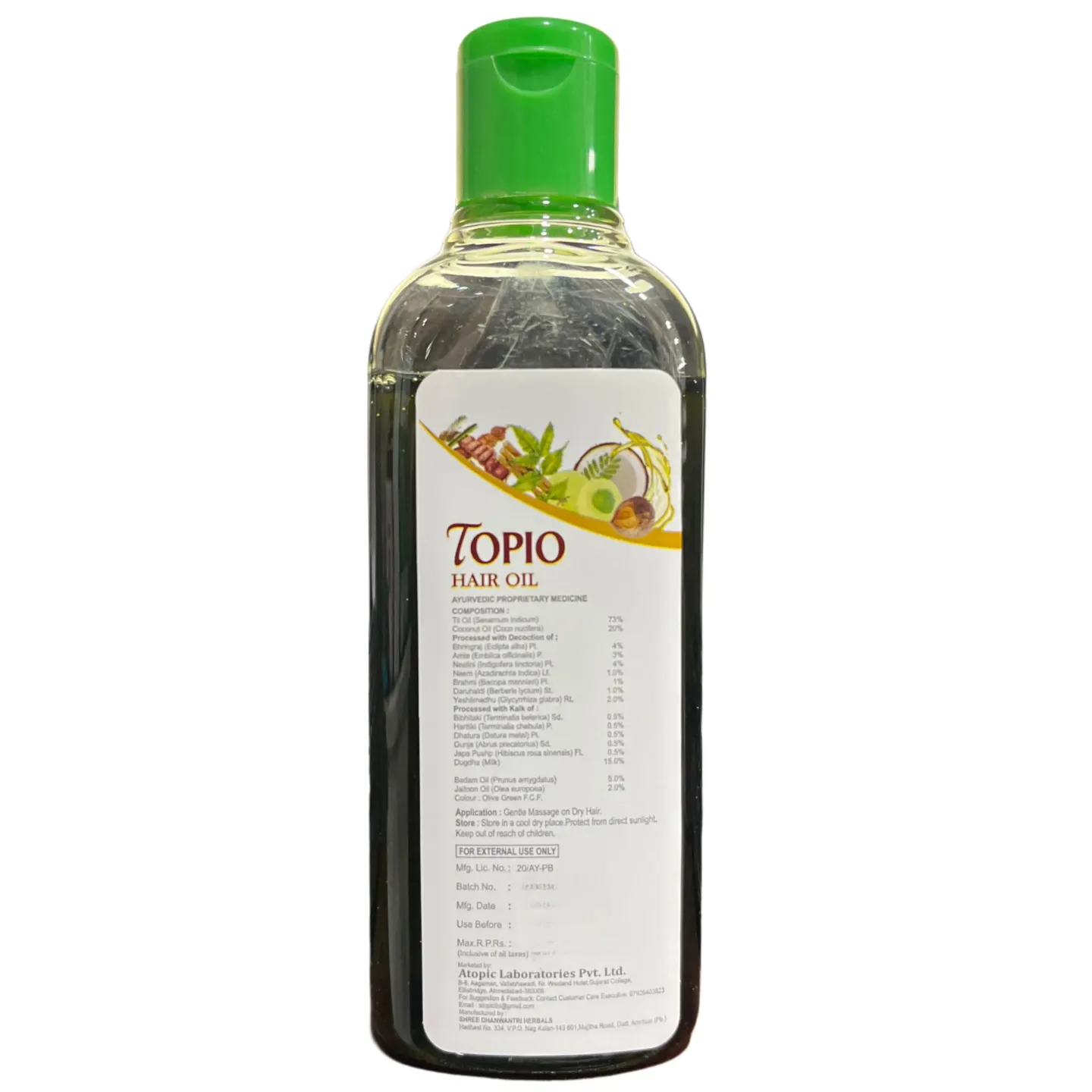 Topio Hair Oil product image