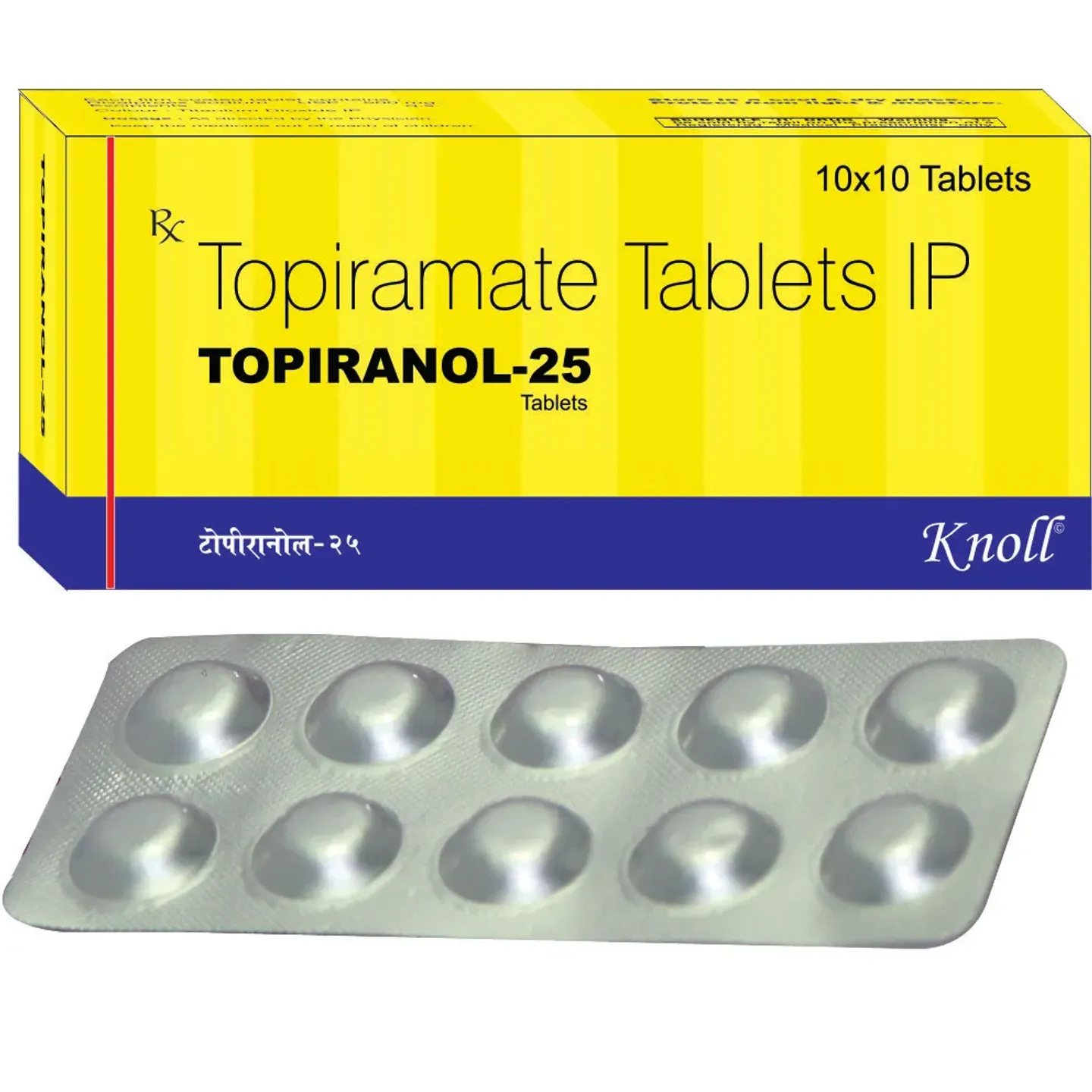 Topiranol 25mg Tablet product image