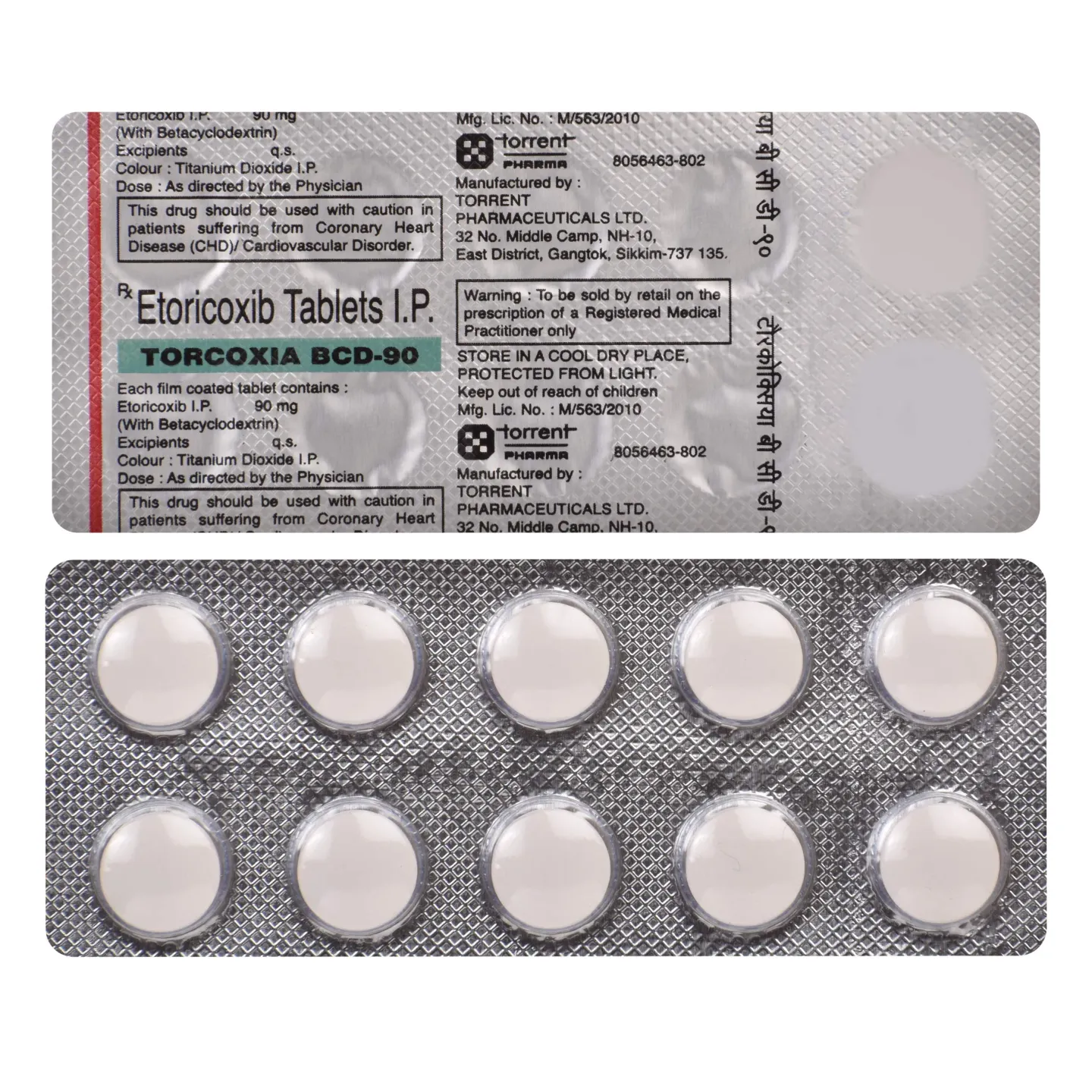 Torcoxia Bcd 90 Tablet product image