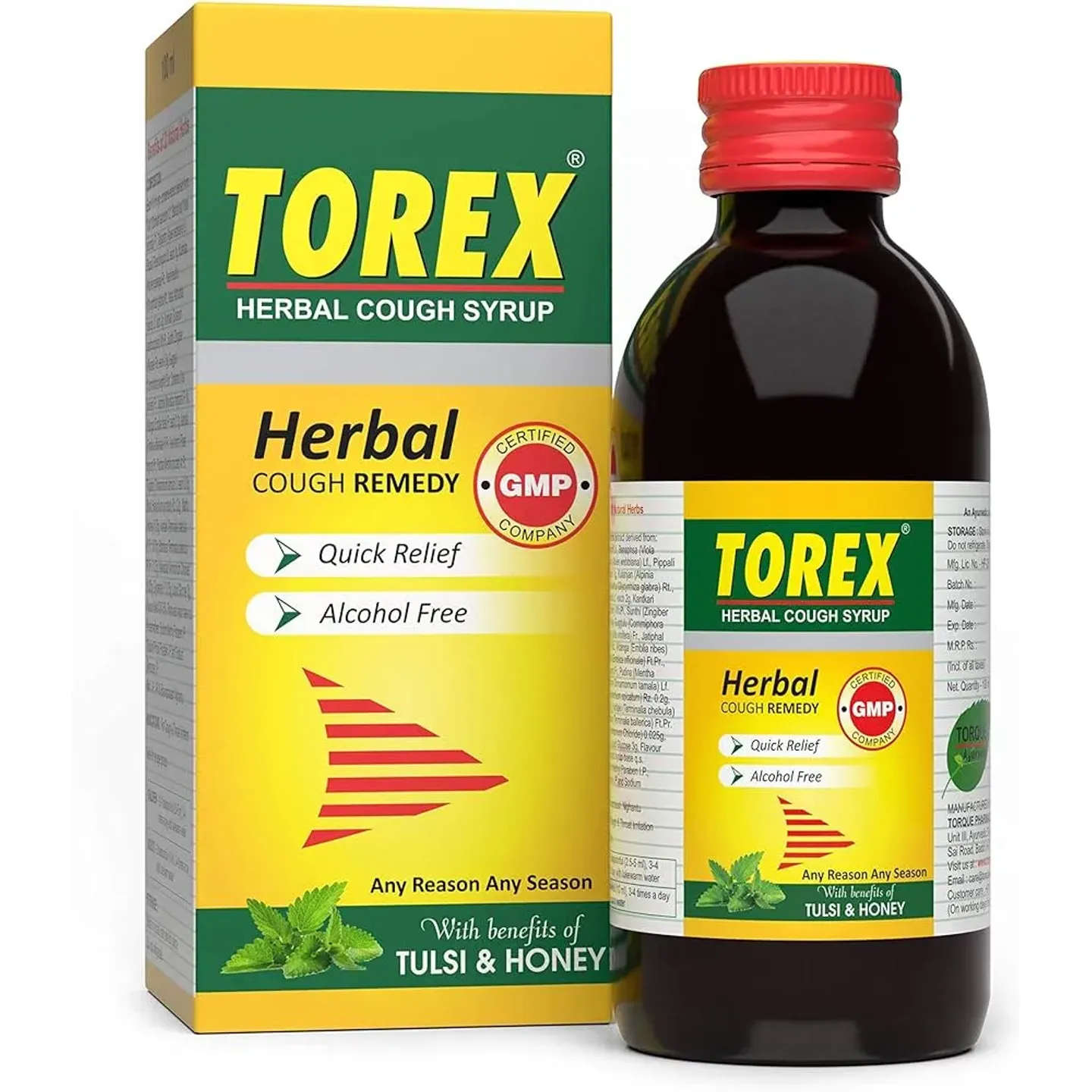 Torex Herbal Syrup 100ml product image