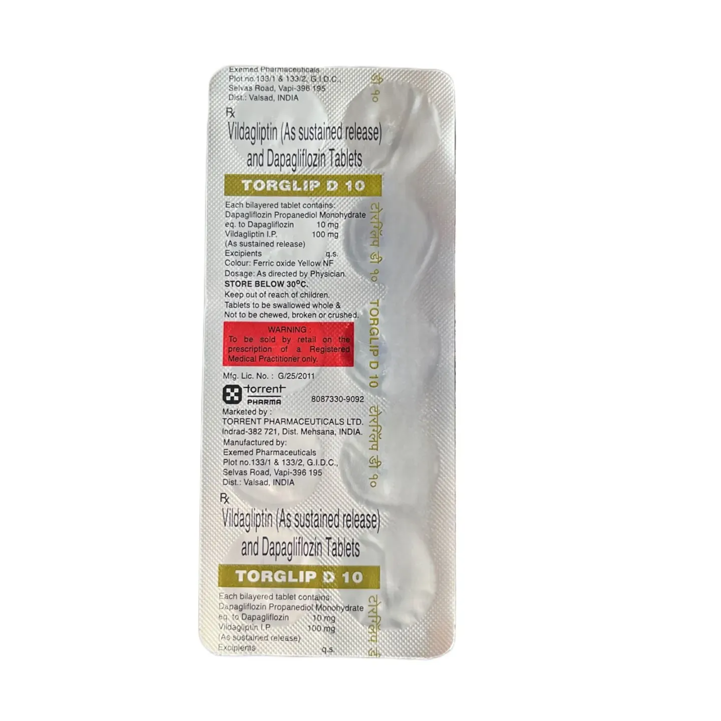 Torglip D 10 Tablet product image