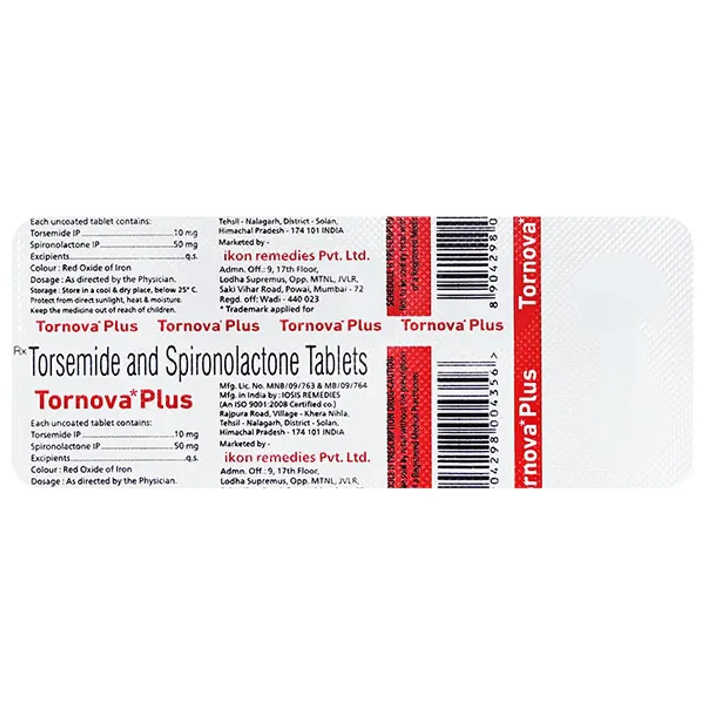 Tornova Plus Tablet product image