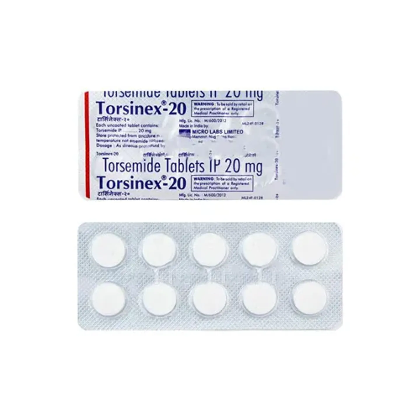 Torsinex 20 Tablet product image