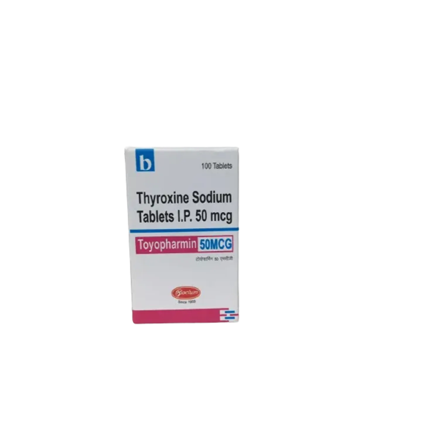 Toyopharmin 50mcg Tablet product image