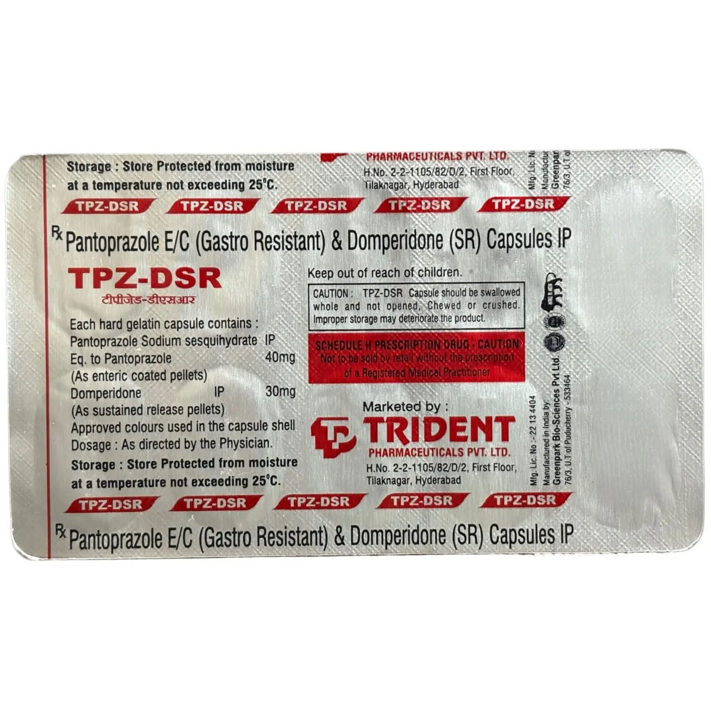 Tpz Dsr Capsules product image