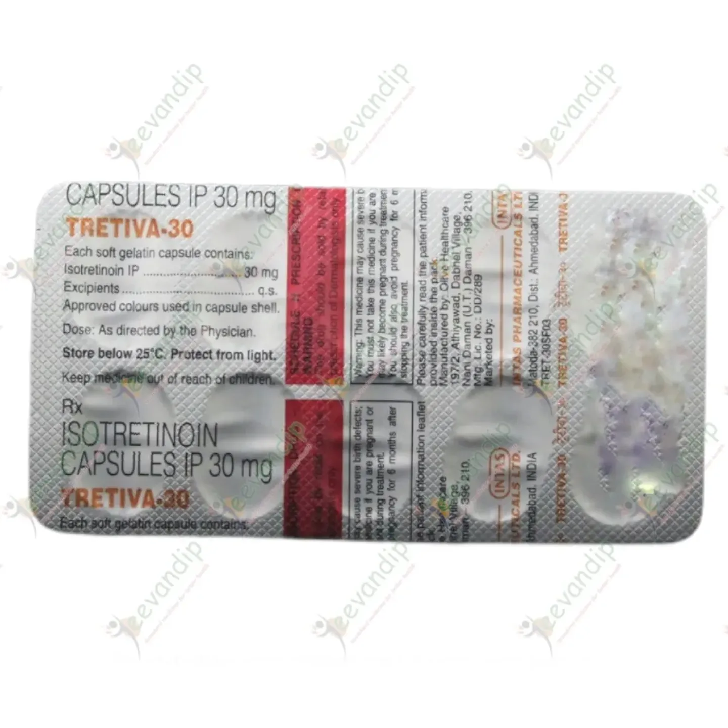 Tretiva 30mg Capsule product image