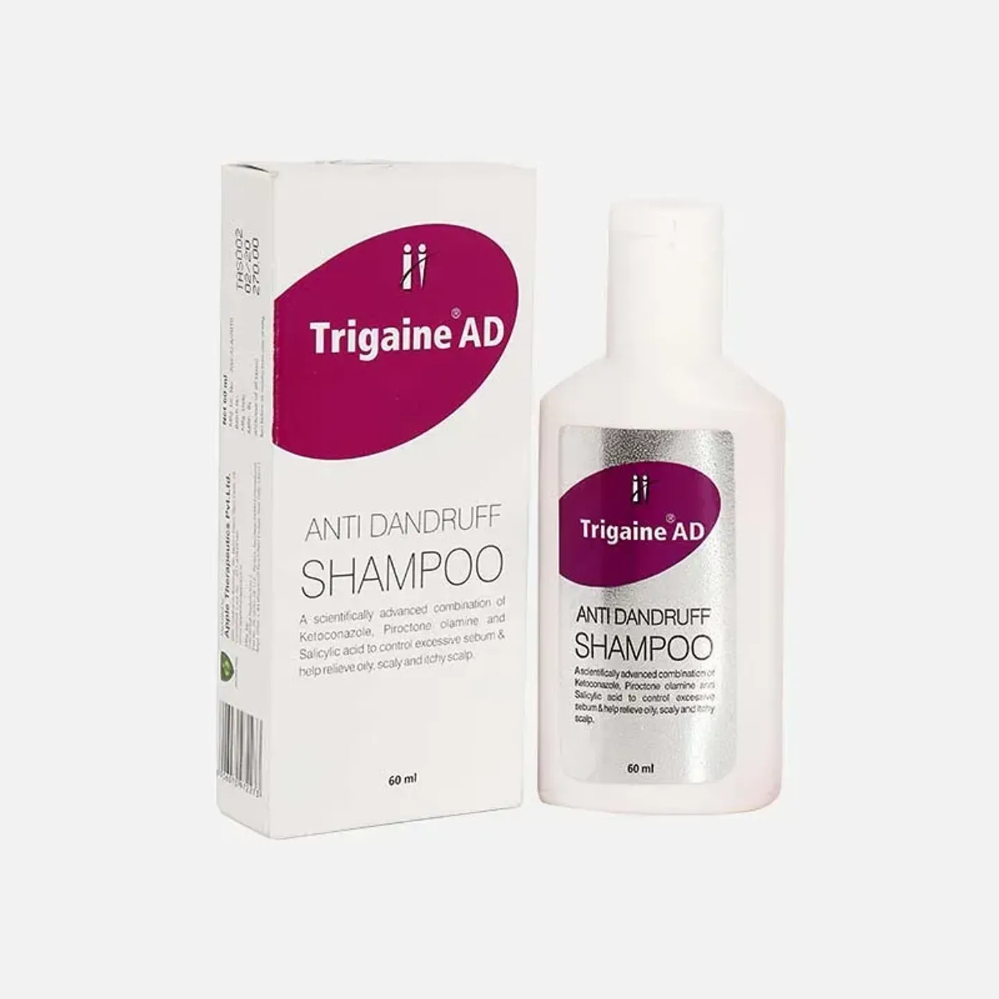 Trigaine Ad Shampoo 60ml product image