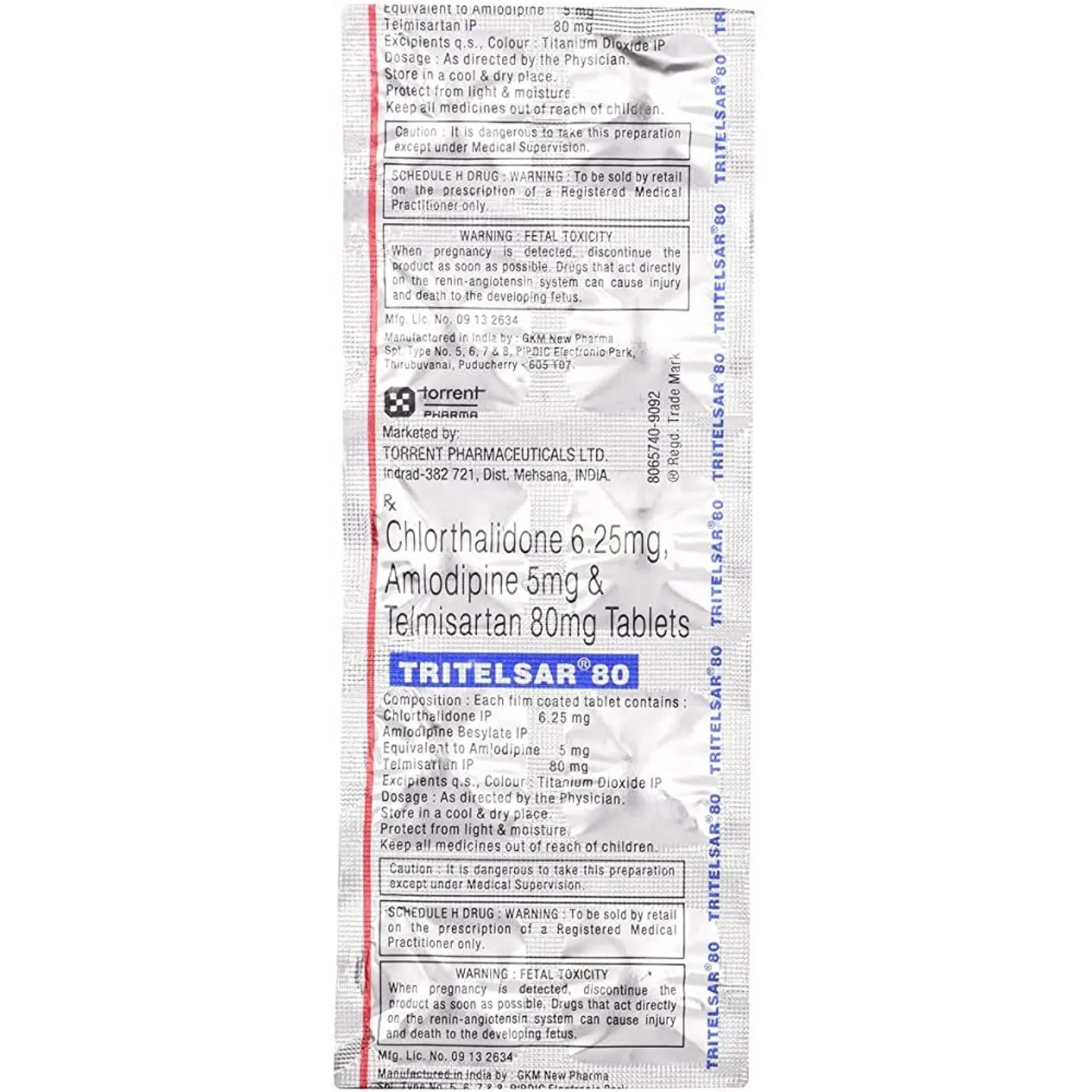 Tritelsar 80 Tablet product image