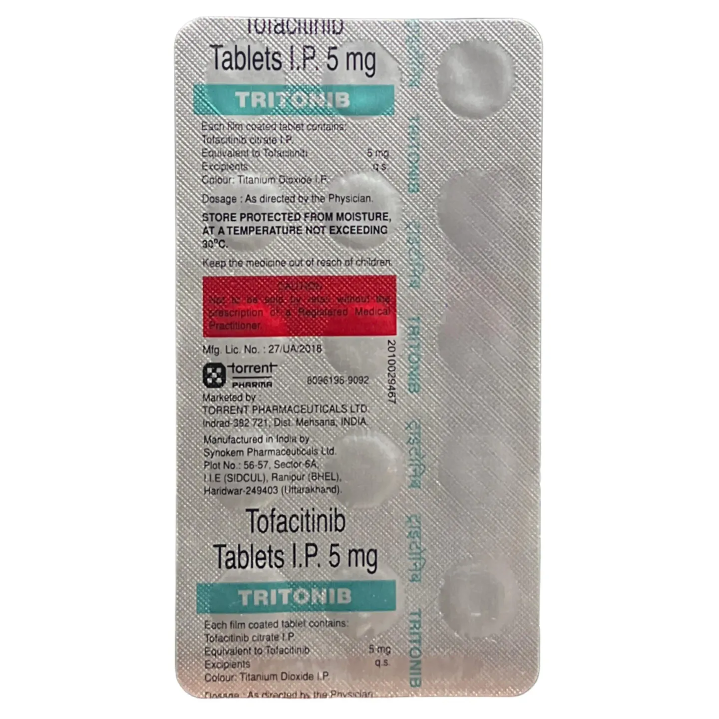Tritonib 5 Tablet product image