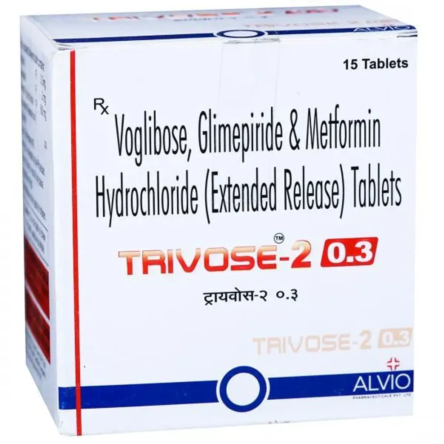 Trivose 2/0.3 Tablet product image