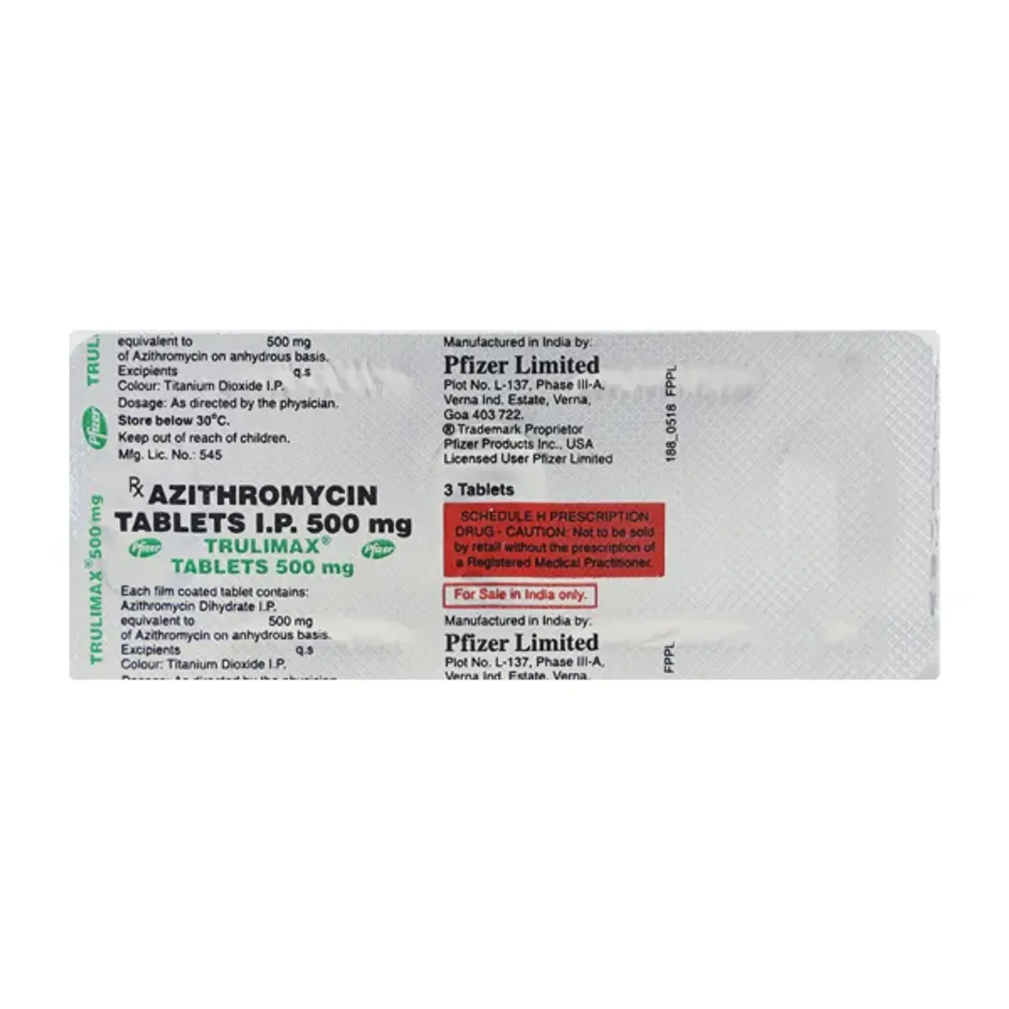 Trulimax 500 Tablet product image