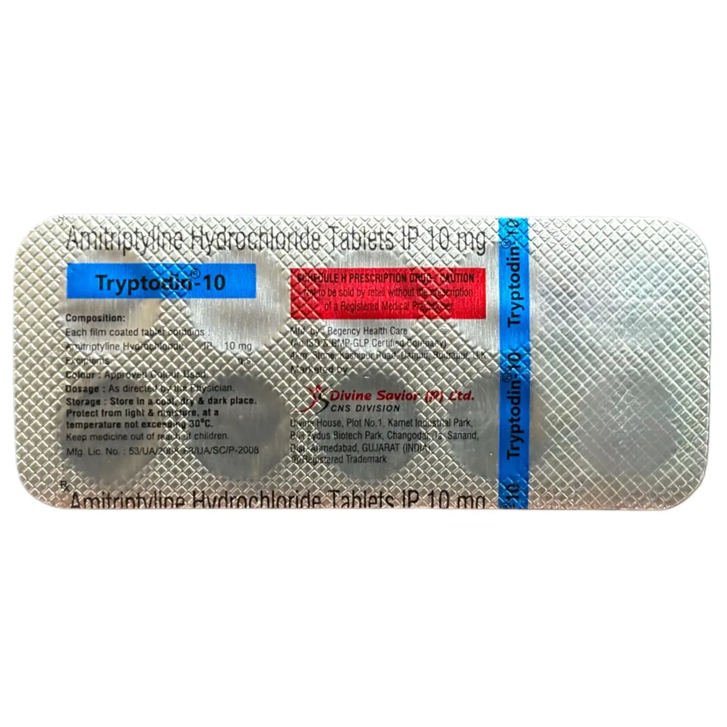 Tryptodin 10 Tablet product image