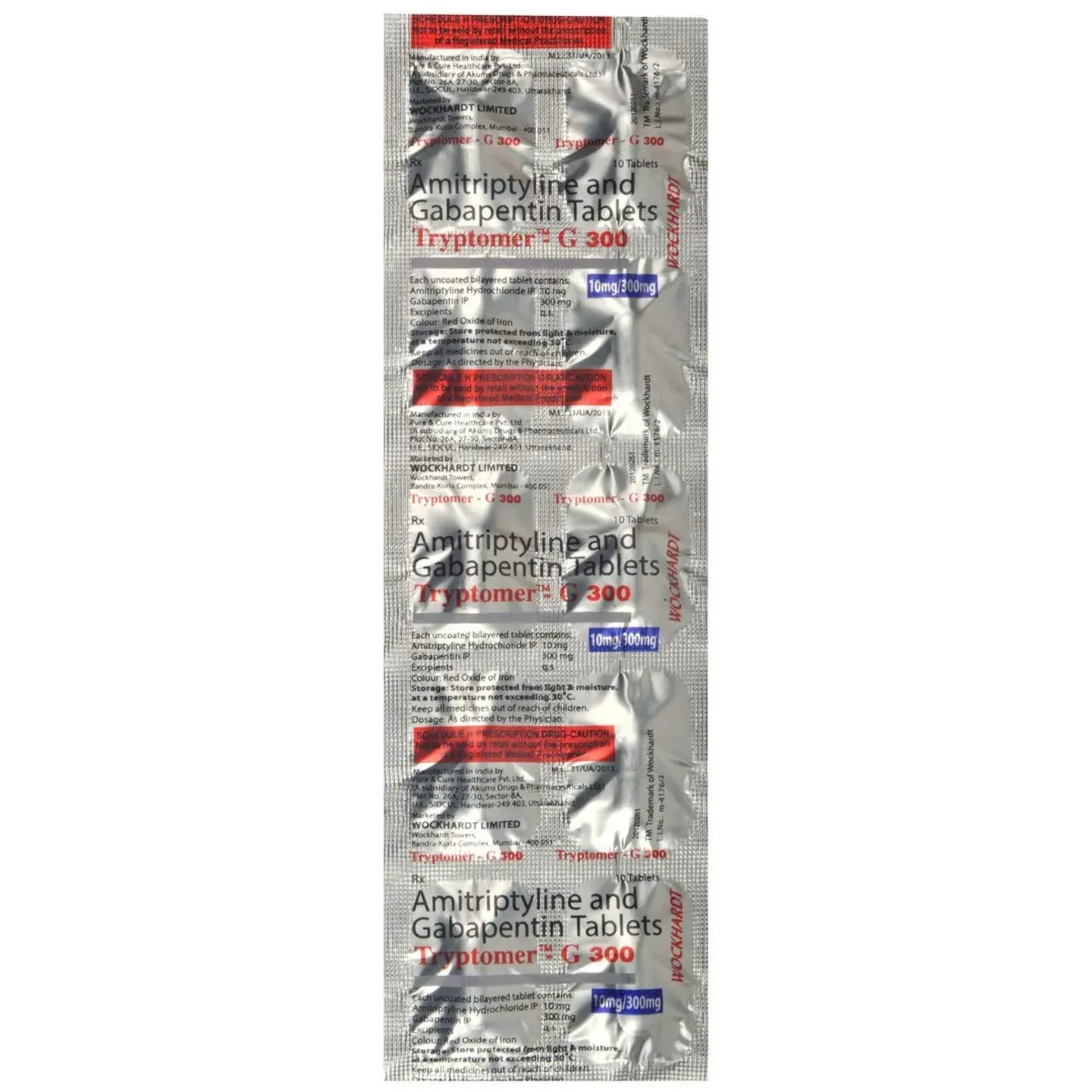 Tryptomer G 300 Tablet product image