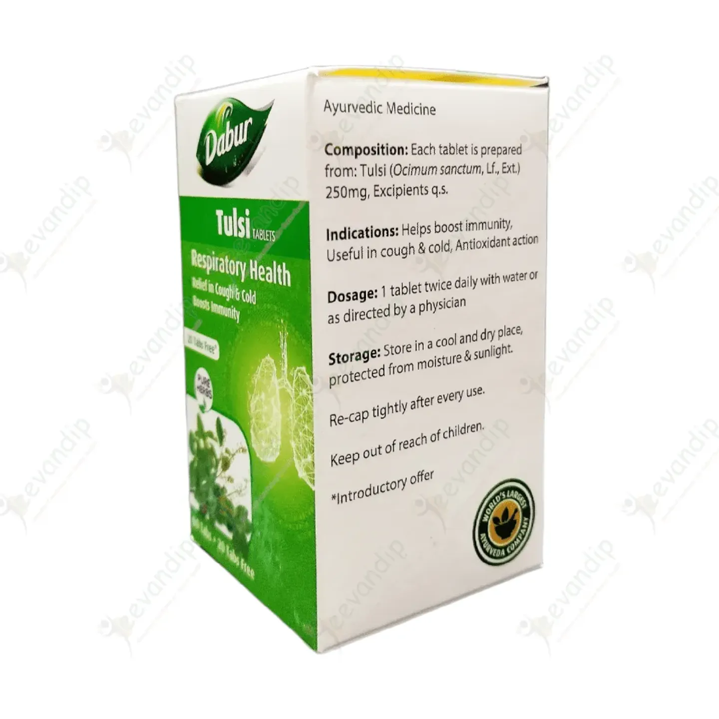 Tulsi Boosts Immunity 80 Tablet product image