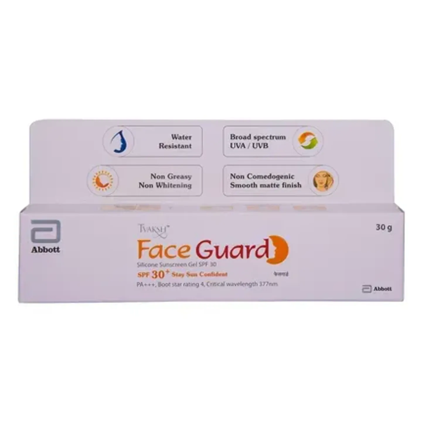 Tvaksh Face Guard Spf 30 Gel 30gm product image