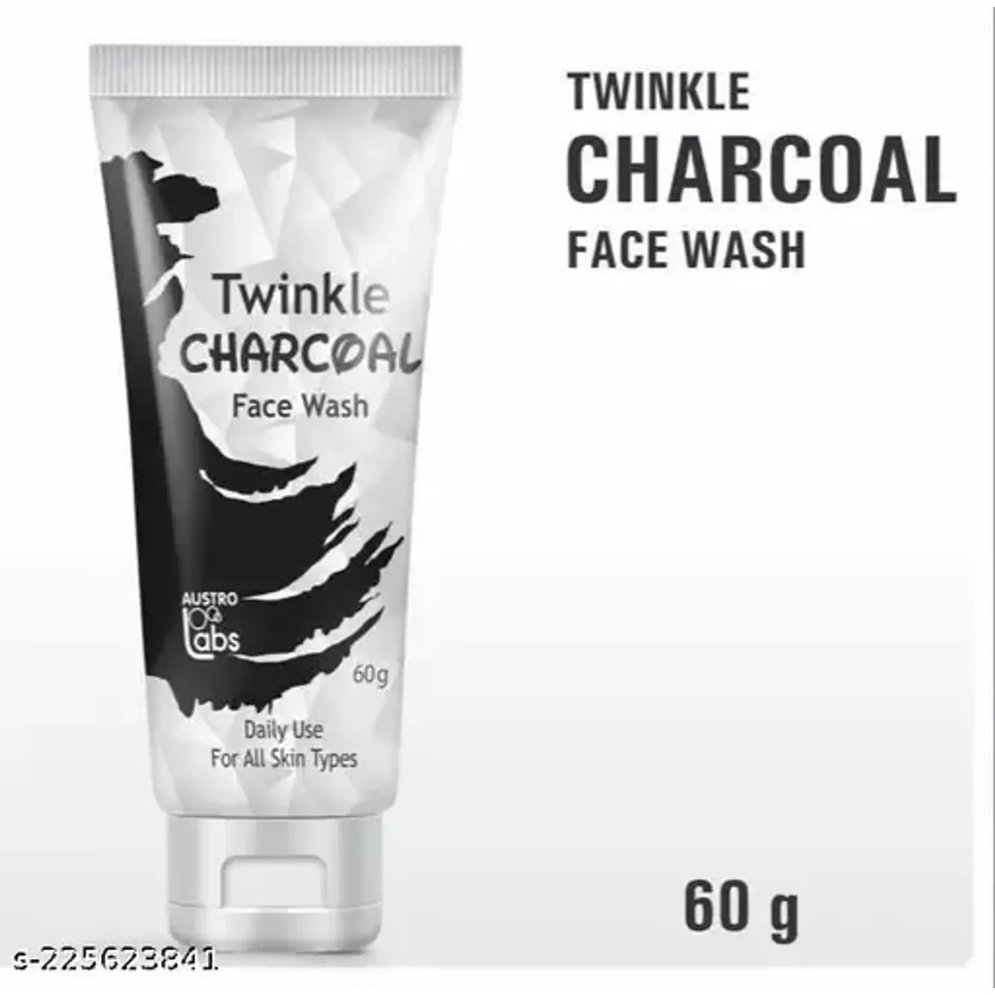 Twinkle Charcoal Face Wash 60gm product image