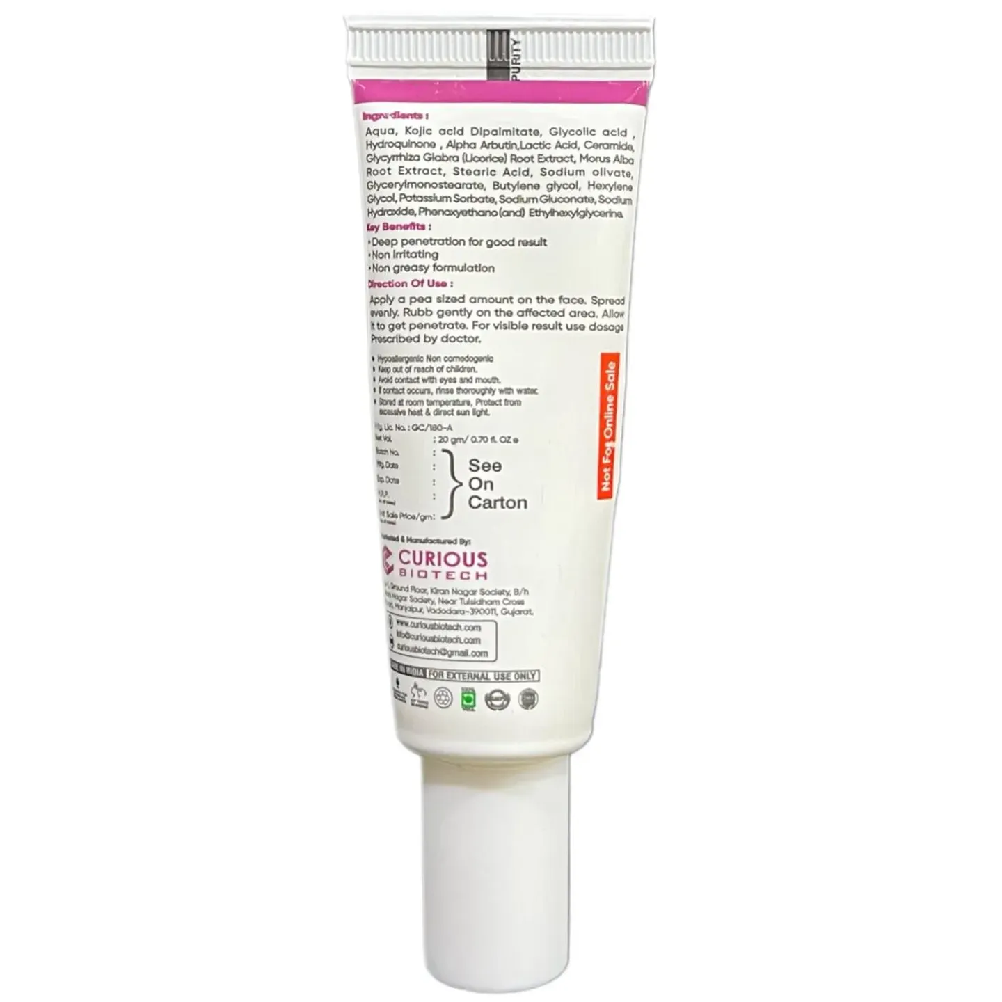 Tyromax H Cream 20gm product image