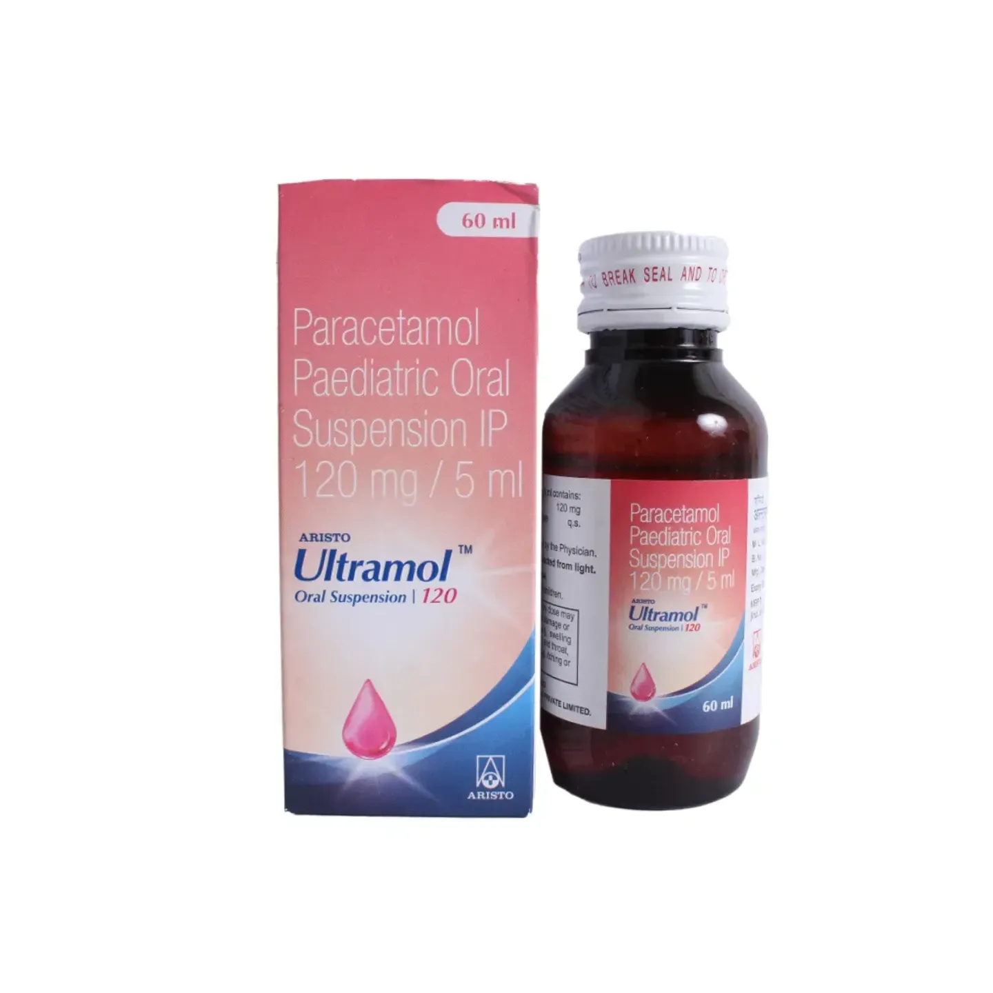 Ultramol 120 Oral Suspension 60ml product image