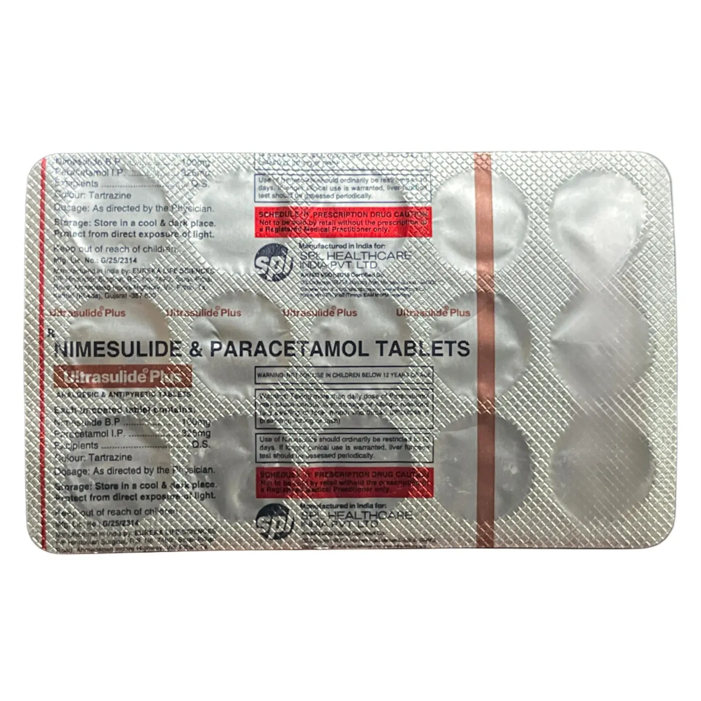 Ultrasulide Plus Tablet product image