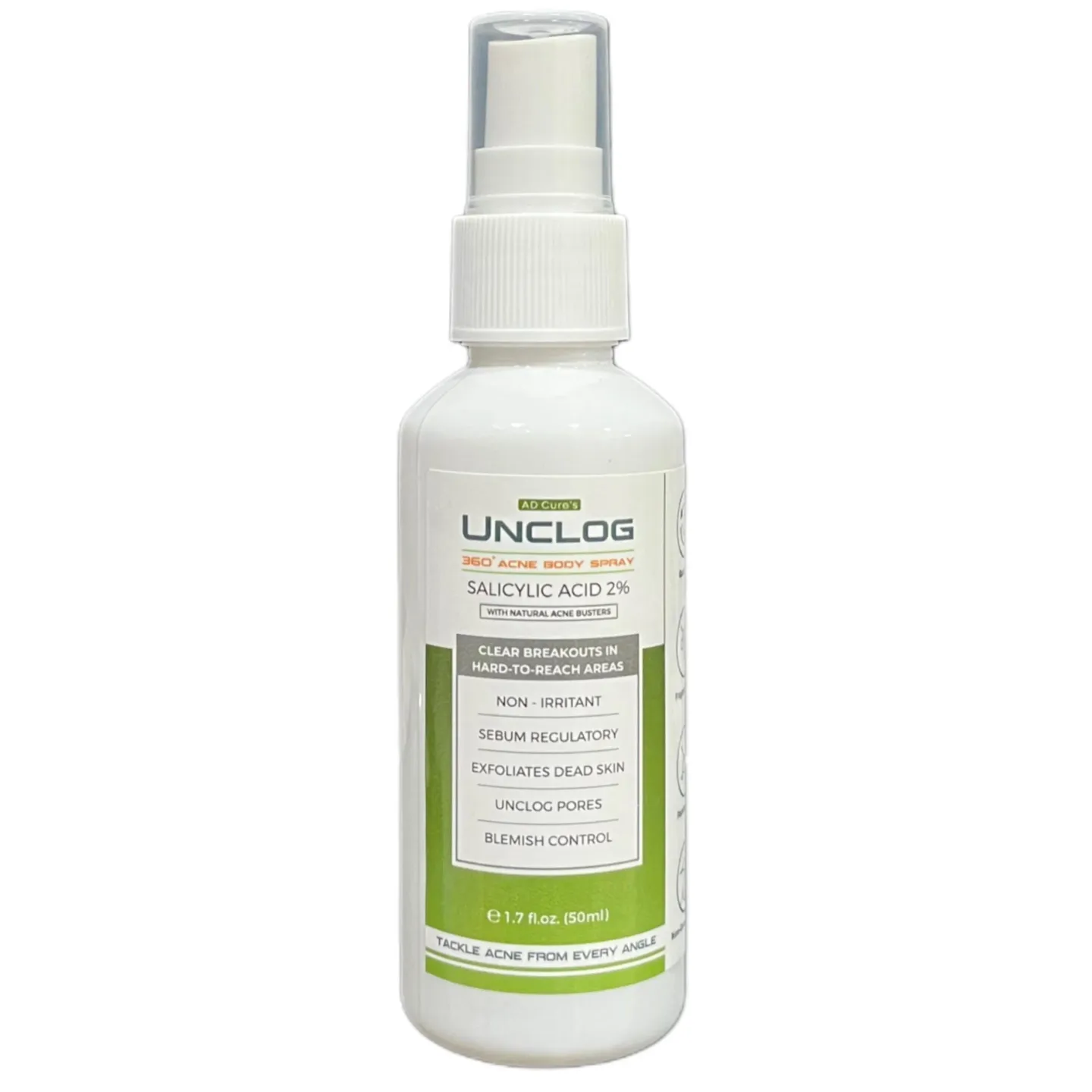 Unclog Acne Body Spray 50ml product image