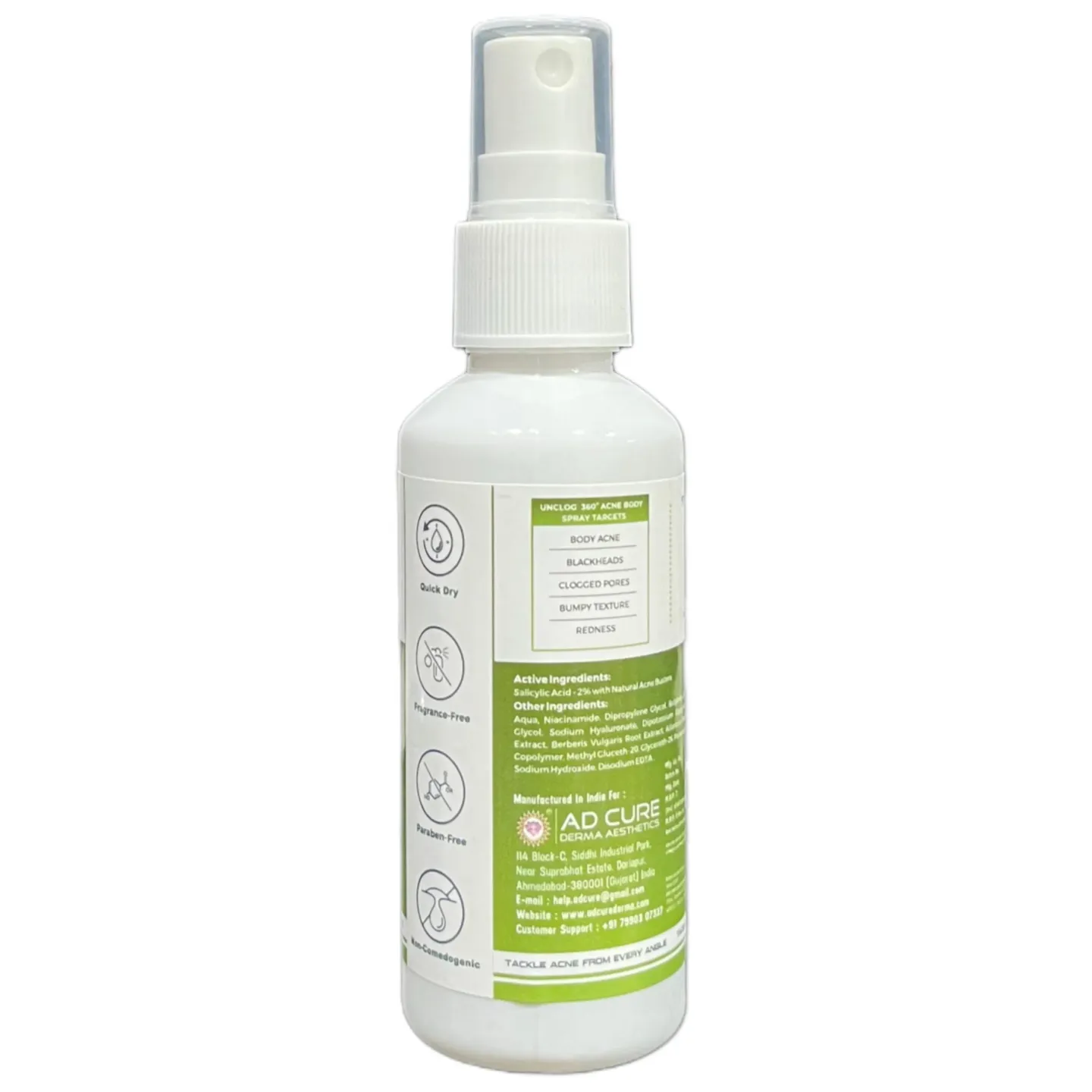 Unclog Acne Body Spray product image