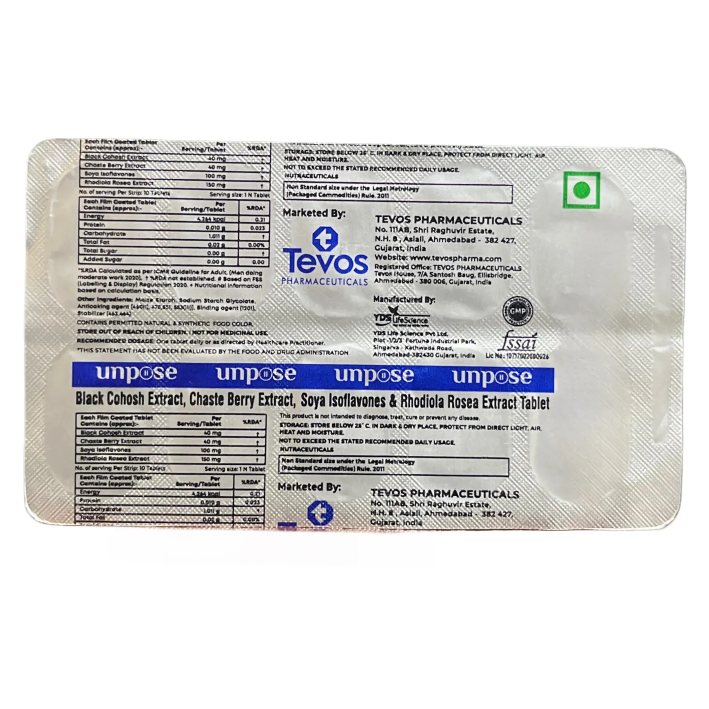 Unpose Tablet product image