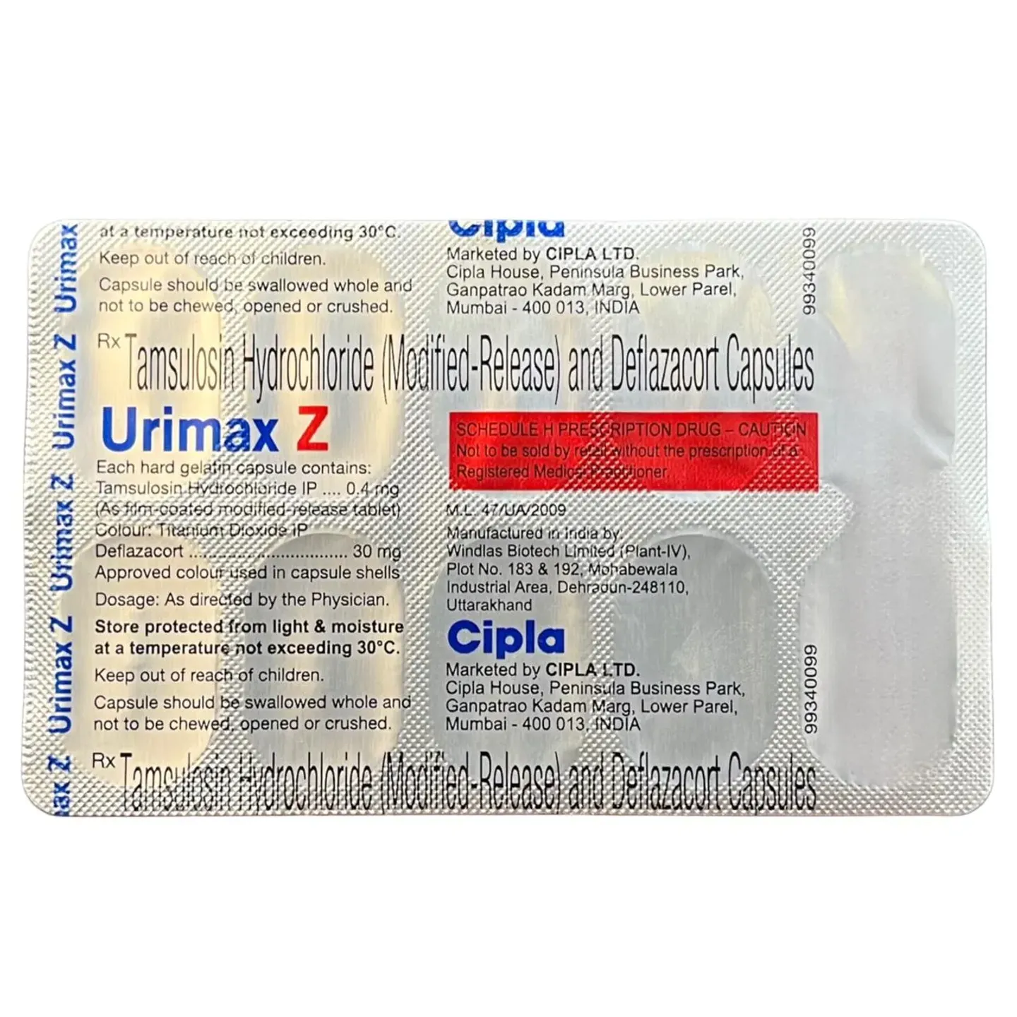 Urimax Z Capsule product image
