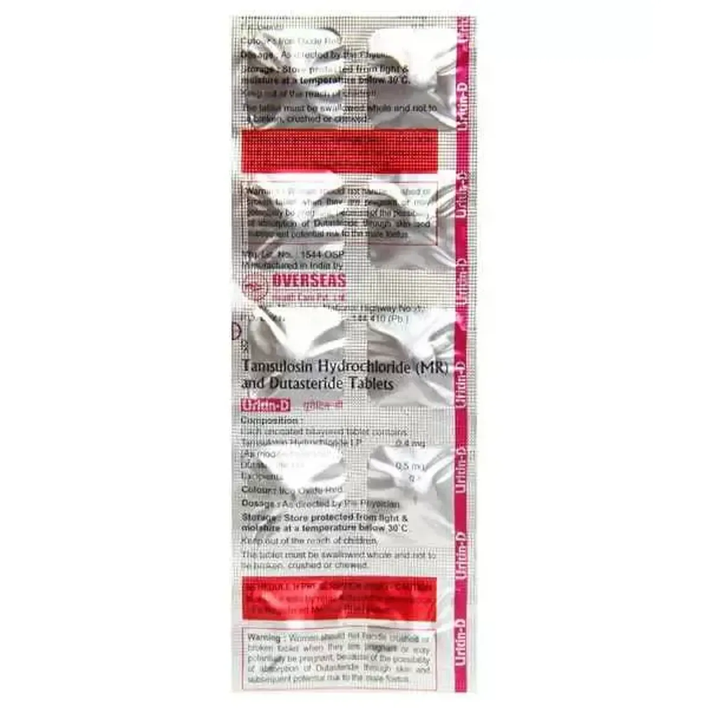 Uritin D Tablet product image