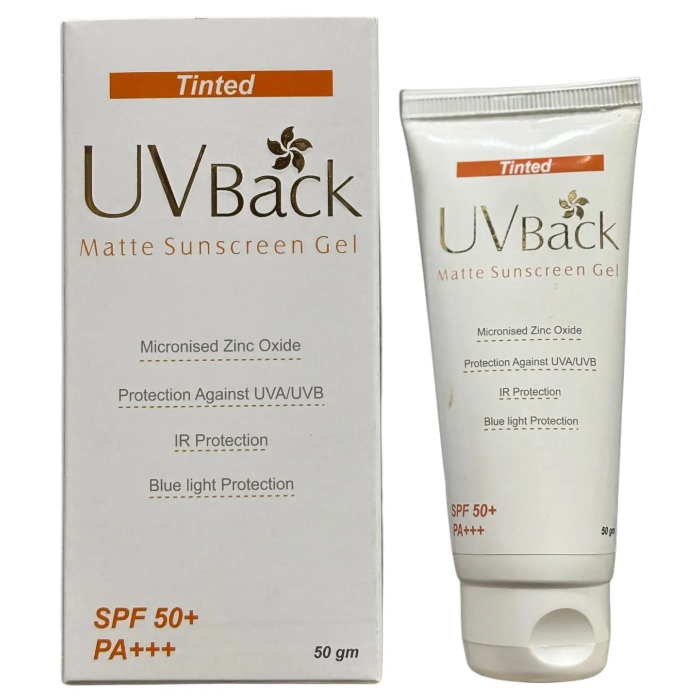 Uv Back Matte Sunscreen Gel 50gm product image