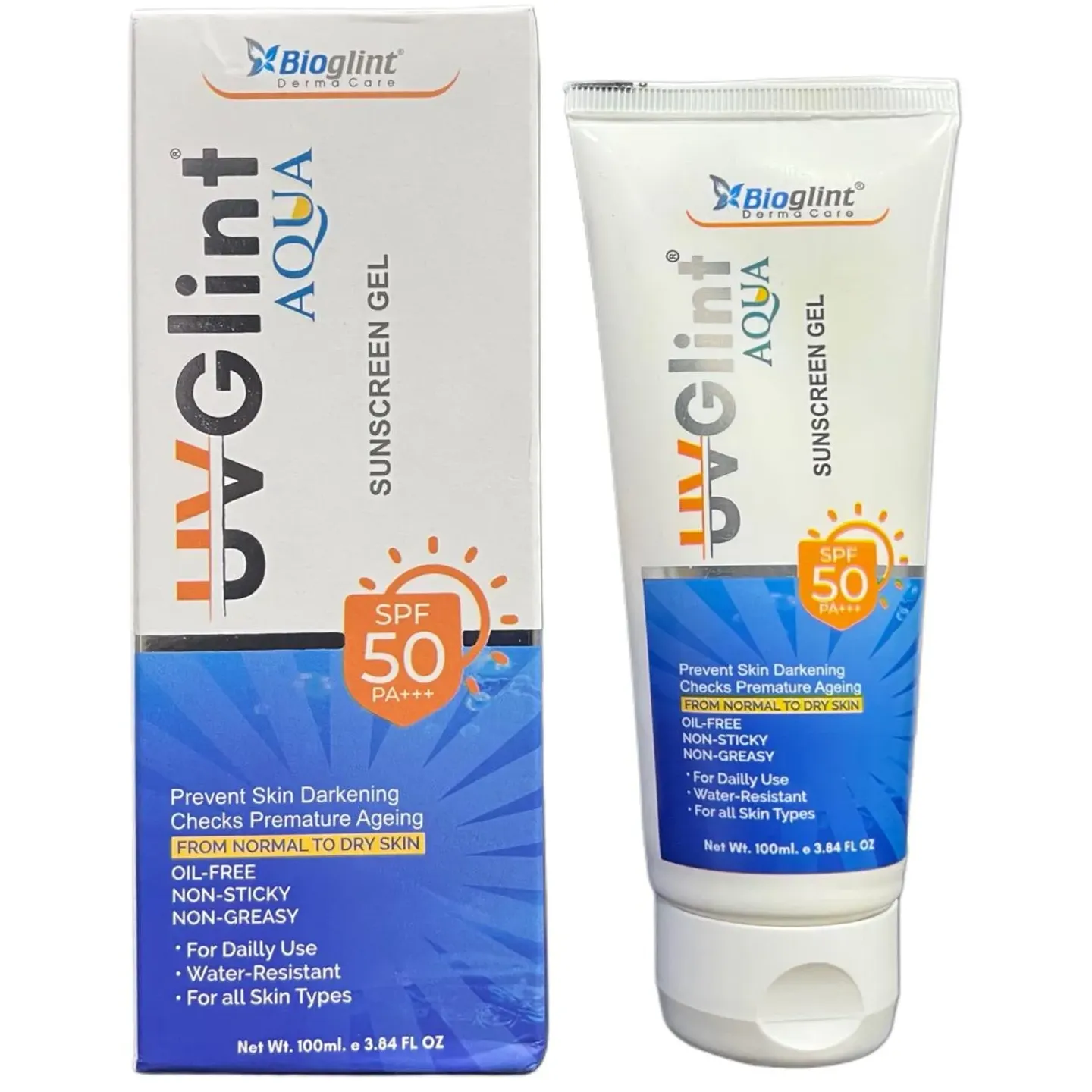 Uv Glint Aqua Sunscreen Gel product image