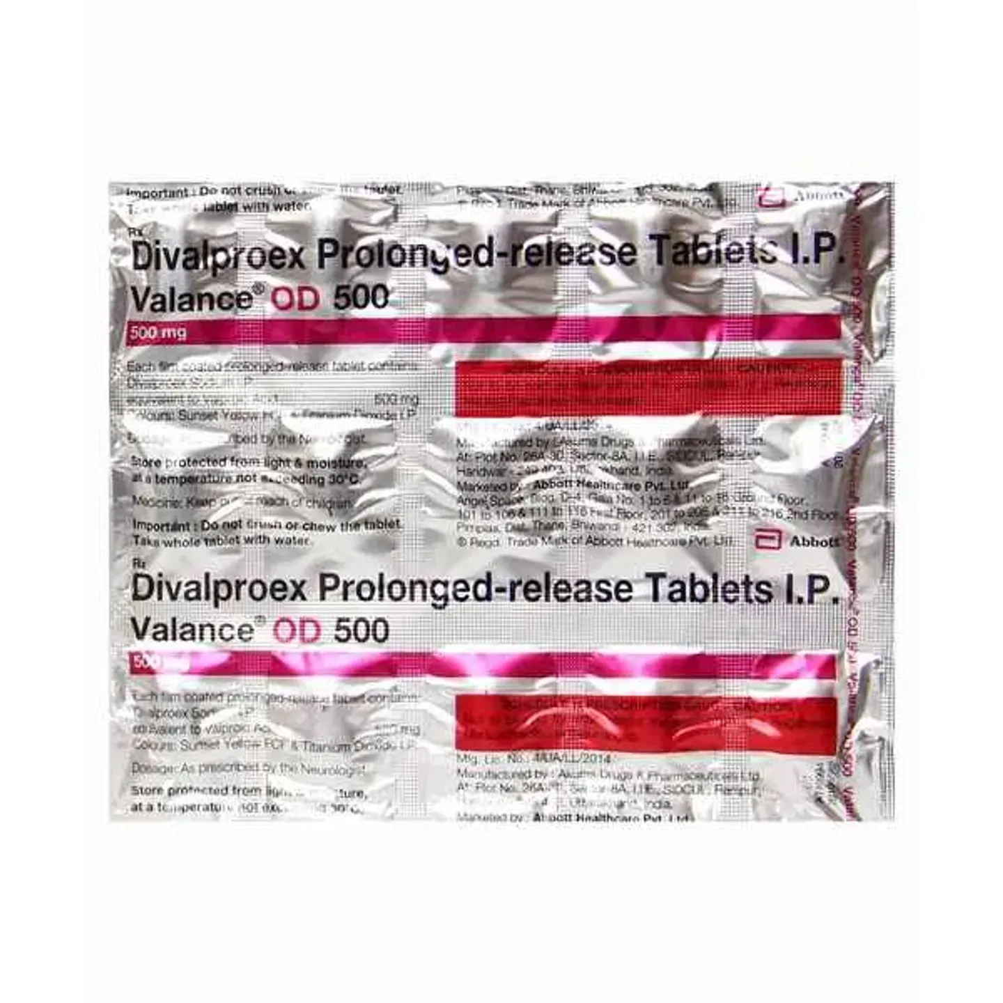 Valance Od 500 Tab product image