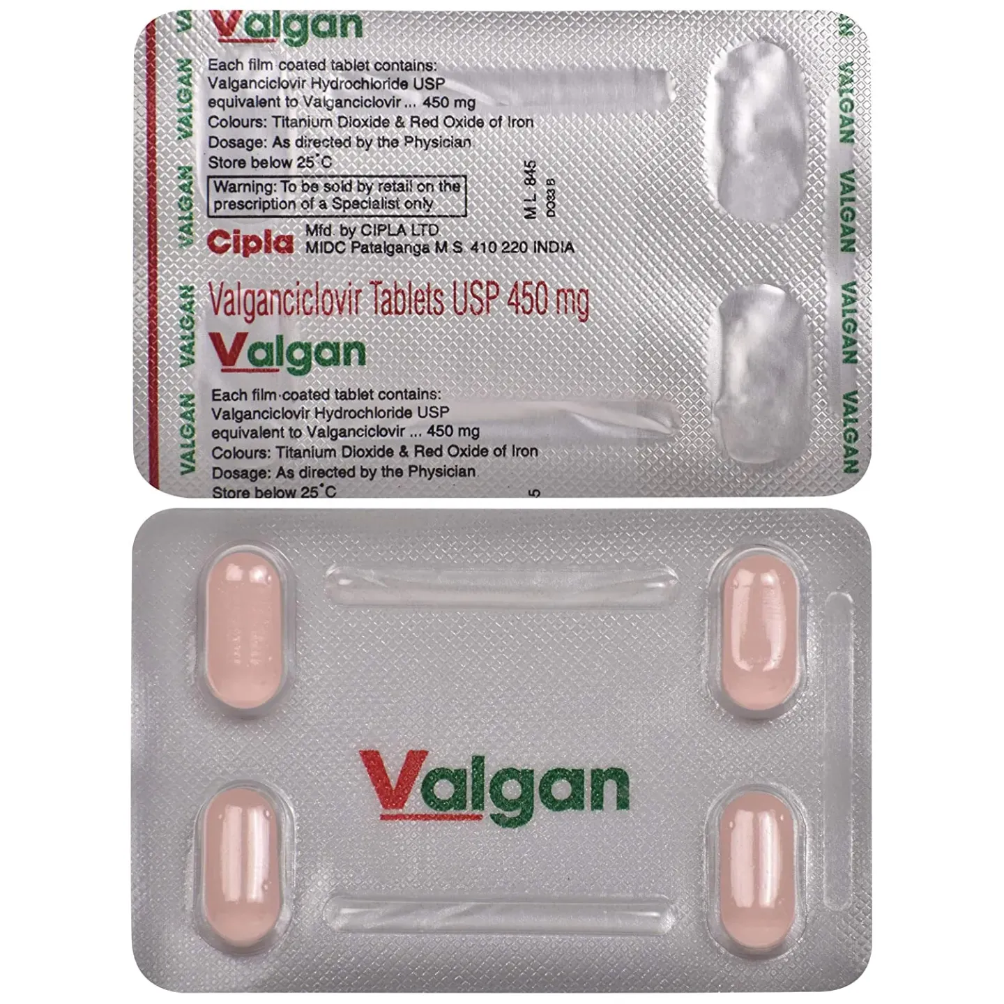 Valgan Tablet product image