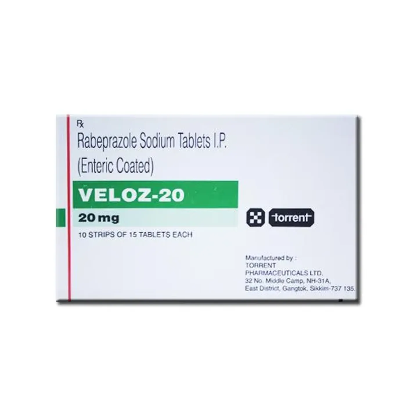 Veloz 20 Tablet product image