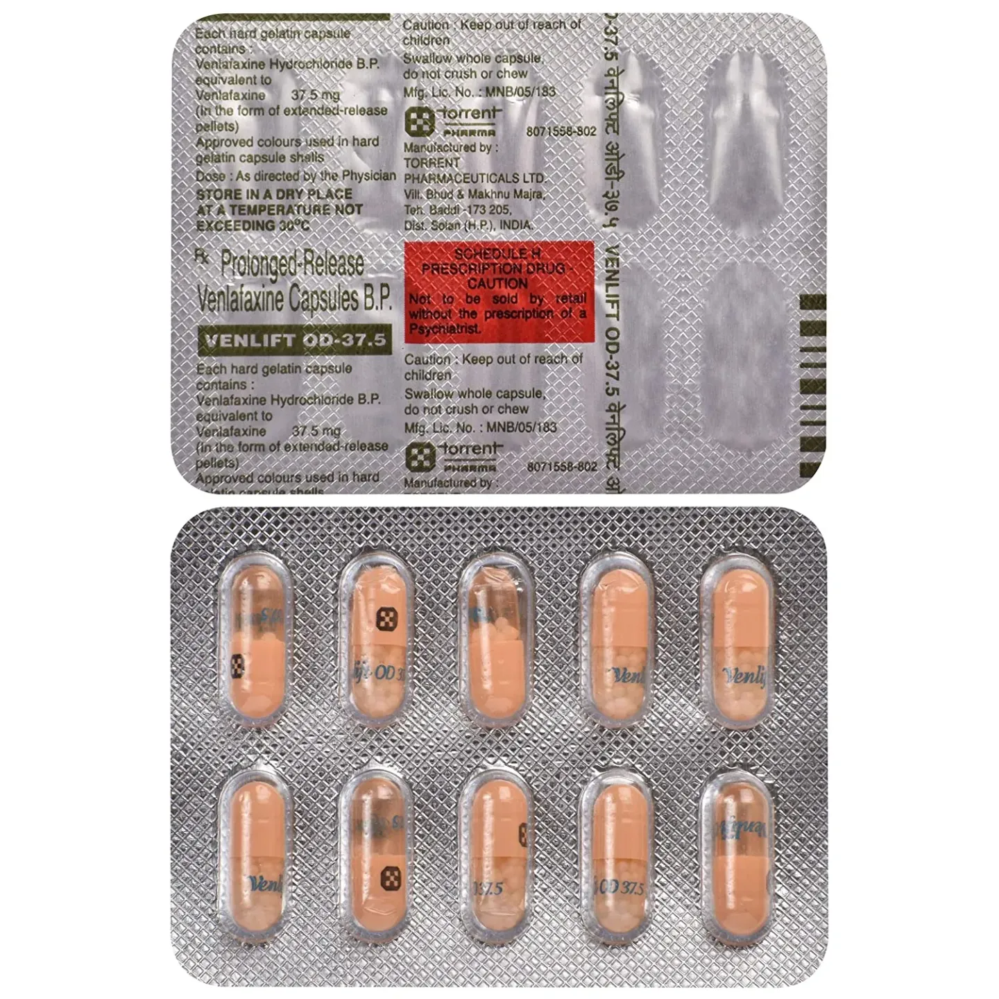 Venlift Od 37.5 Tablet product image
