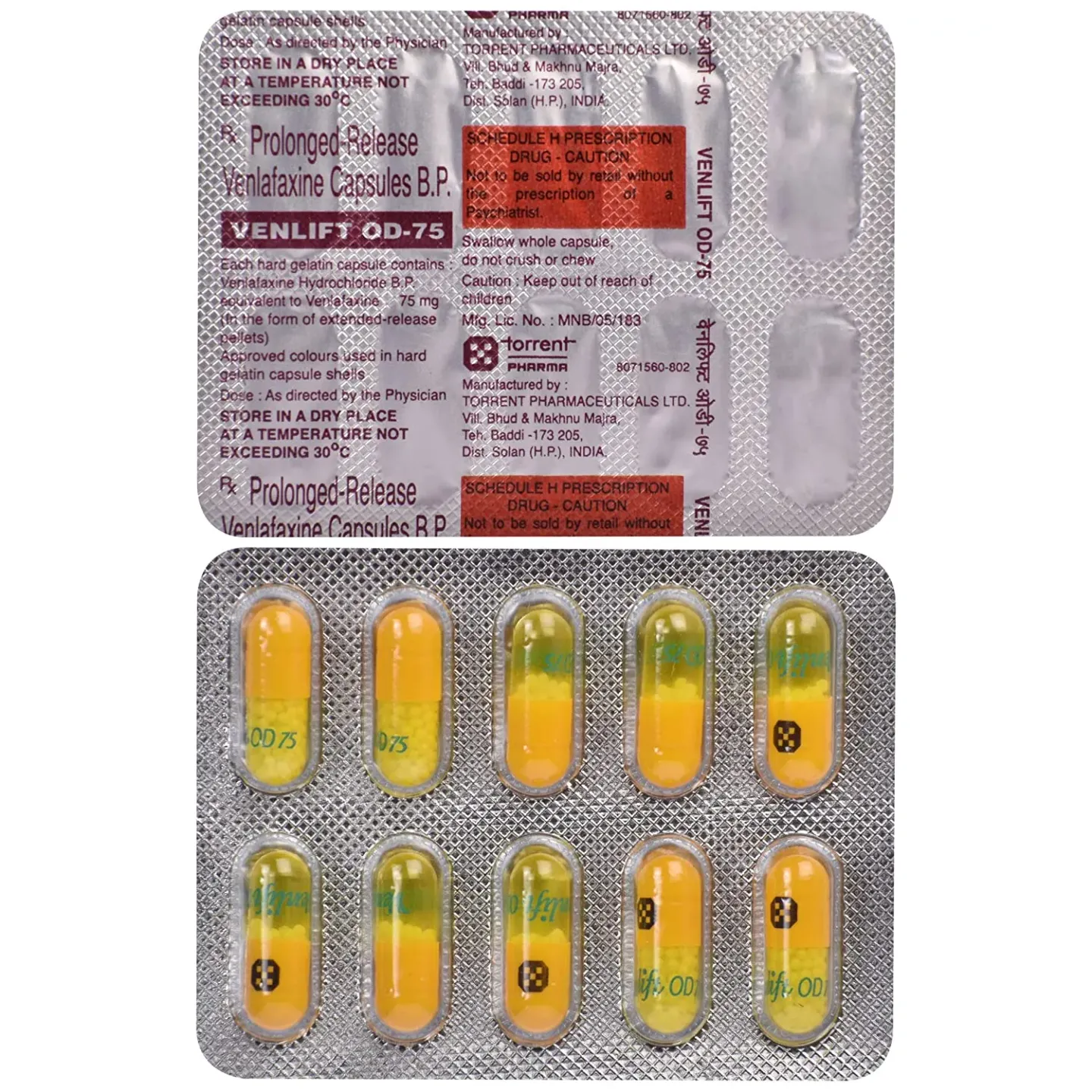 Venlift Od 75 Tablet product image