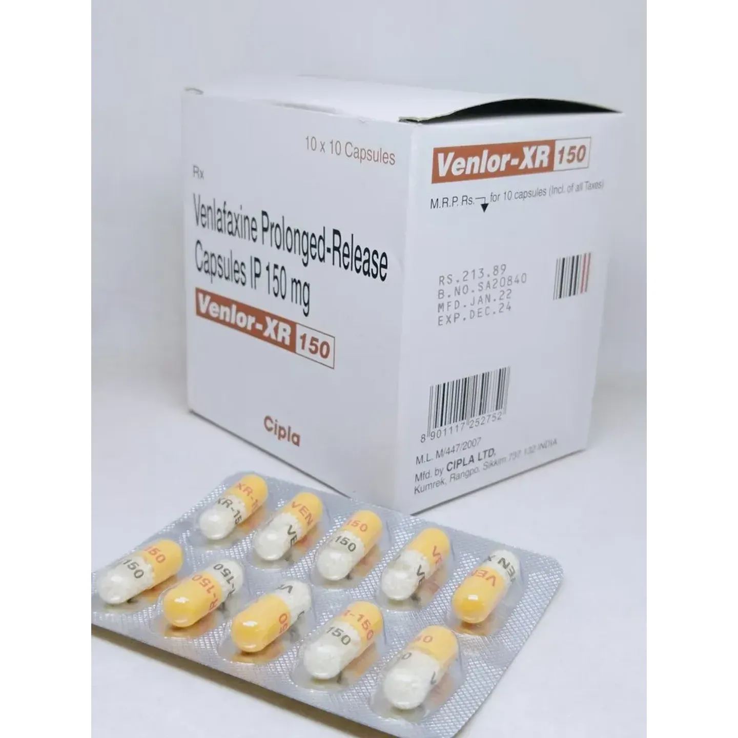 Venlor Xr 150 Capsule product image