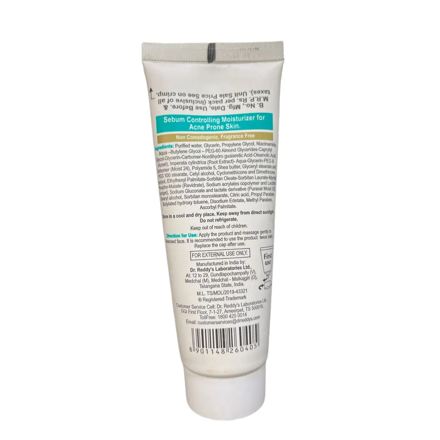 Venusia Acne Control Moisturizer product image