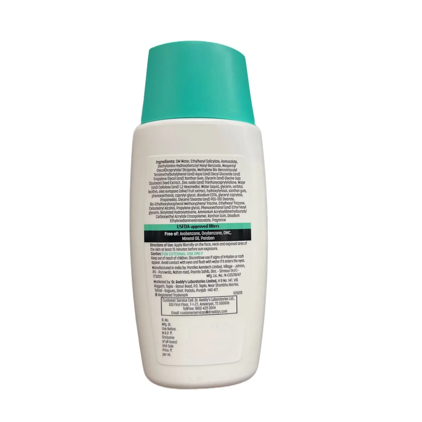 Venusia Sun Aqua Sunscreen 50ml product image