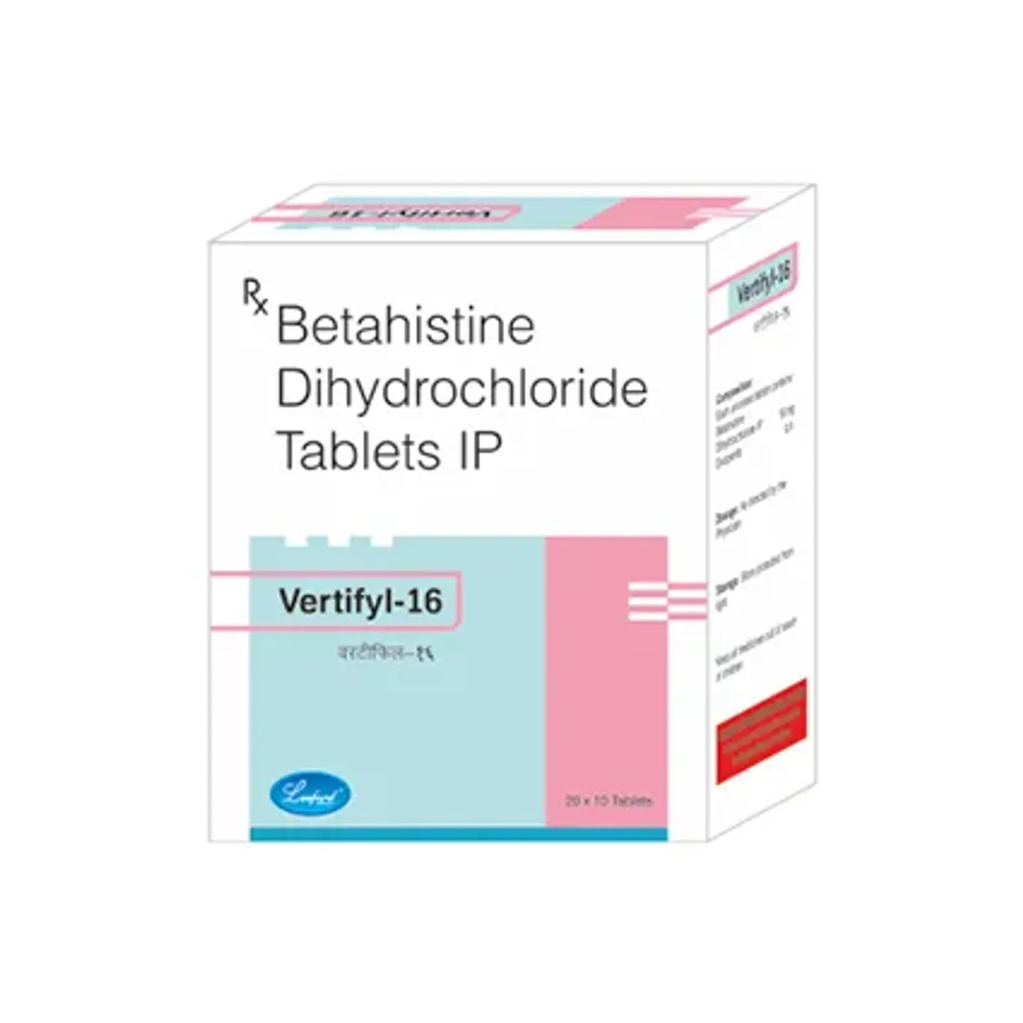 Vertifyl 16 Tablet product image