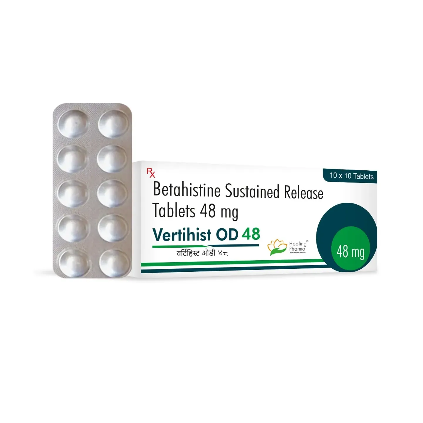 Vertihist Od 48mg Tablet product image