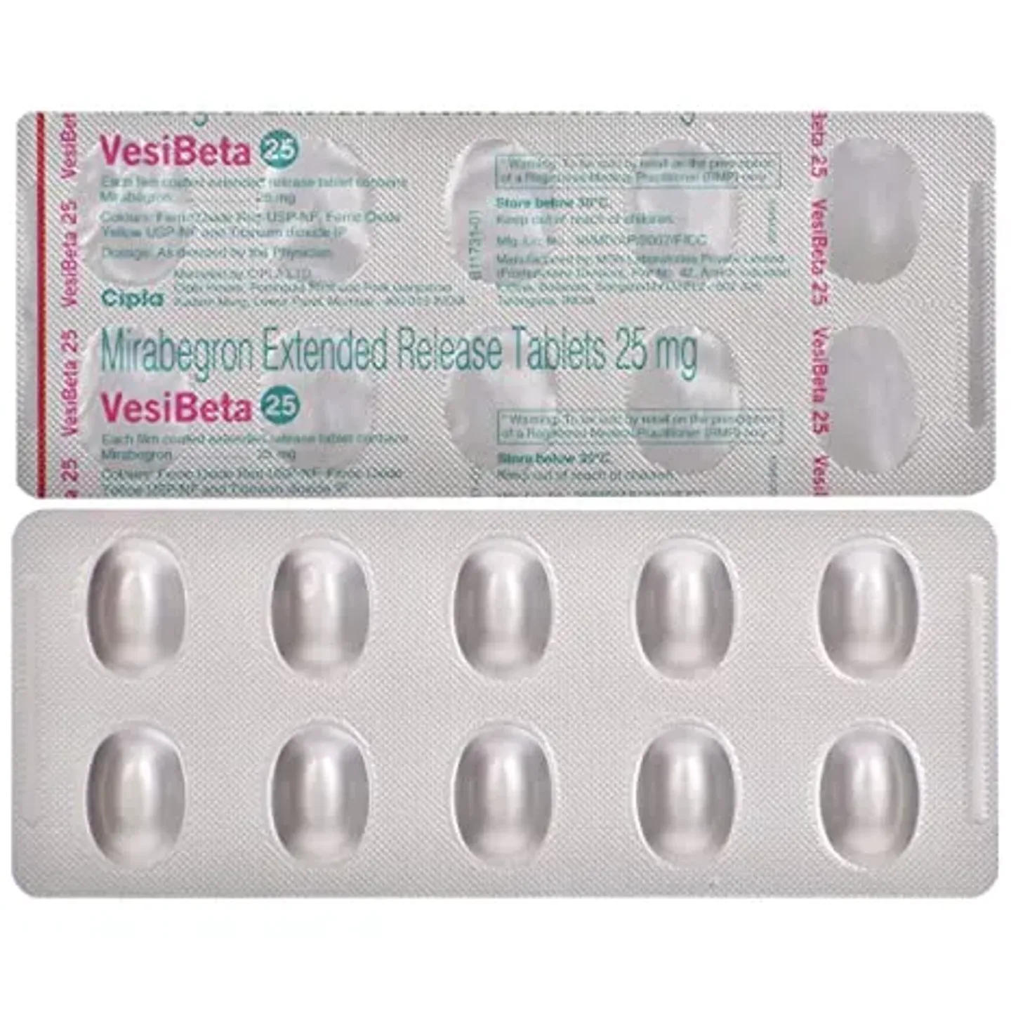 Vesibeta 25 Tablet product image