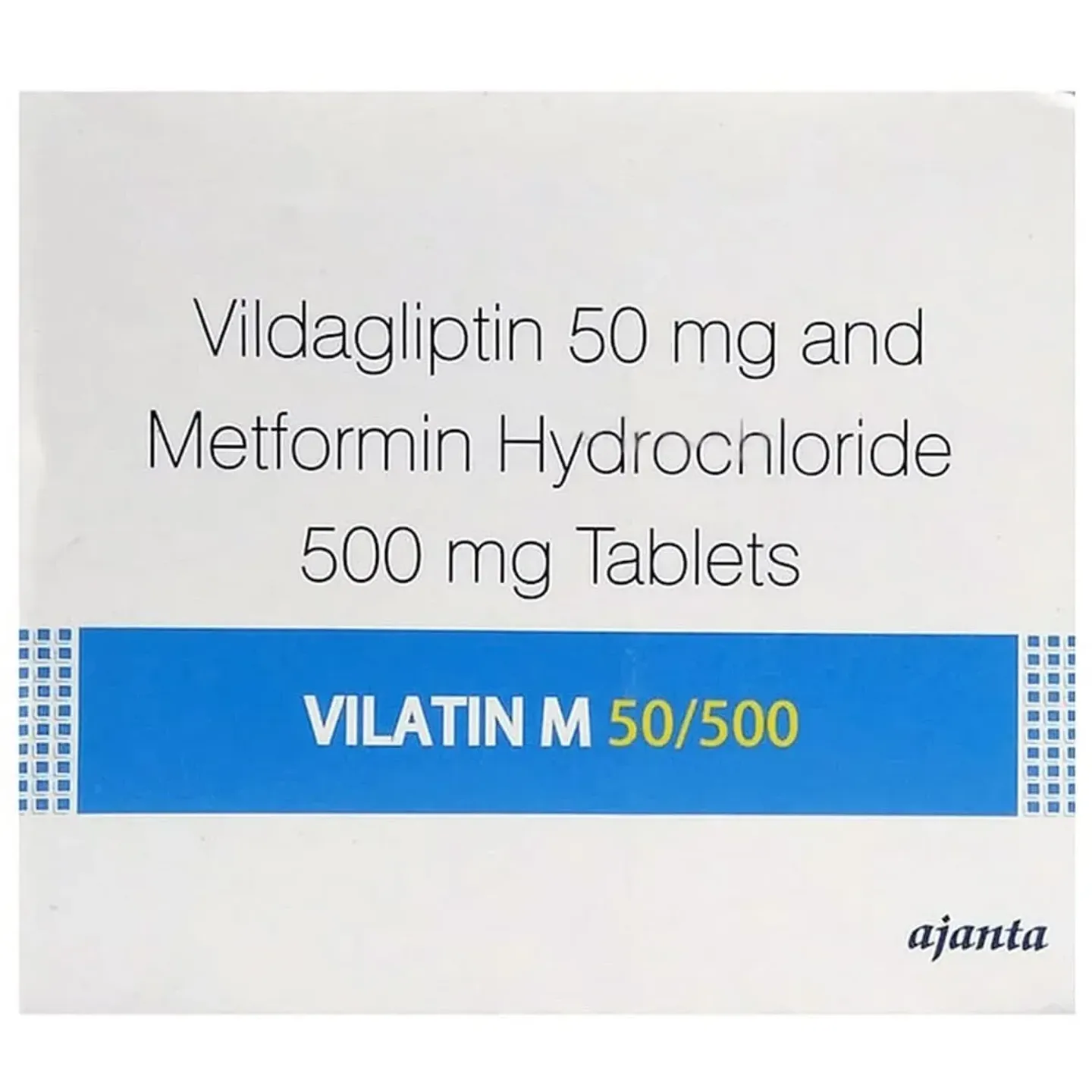 Vilatin M 50/500 Tablet product image