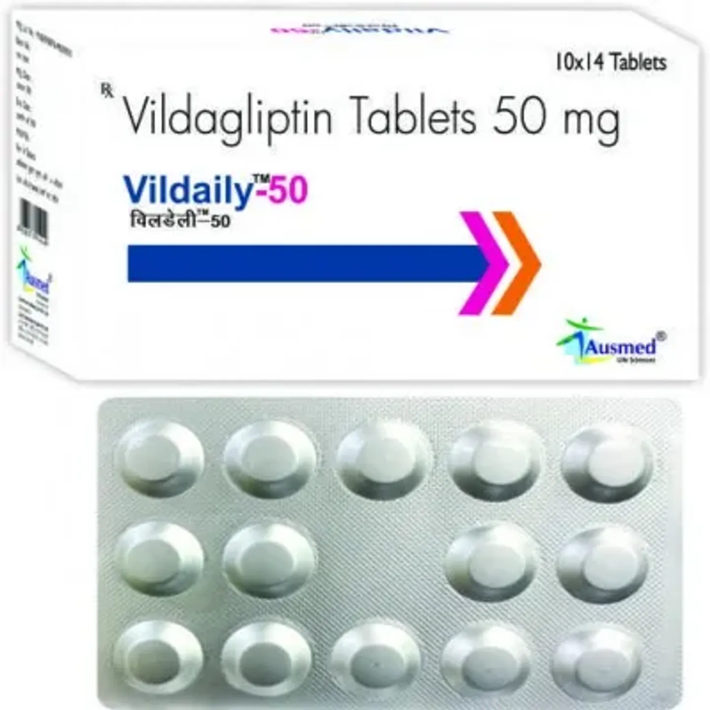 Vildaily 50 Tablet product image