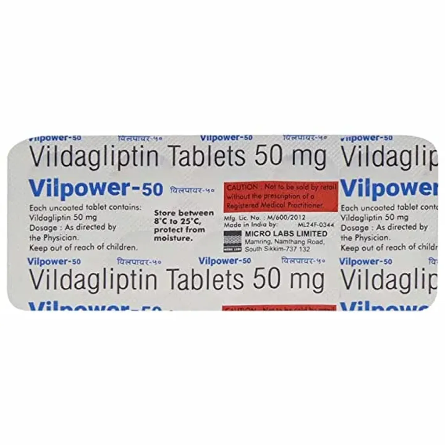 Vilpower 50 Tablet product image