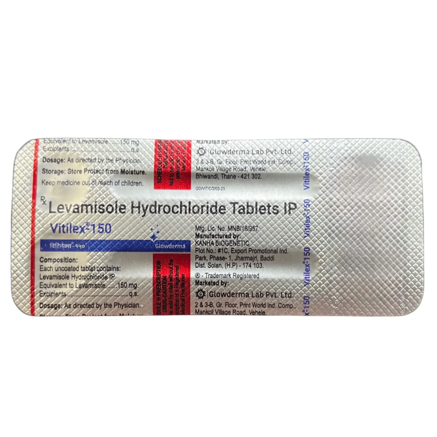 Vitilex 150mg Tablet product image